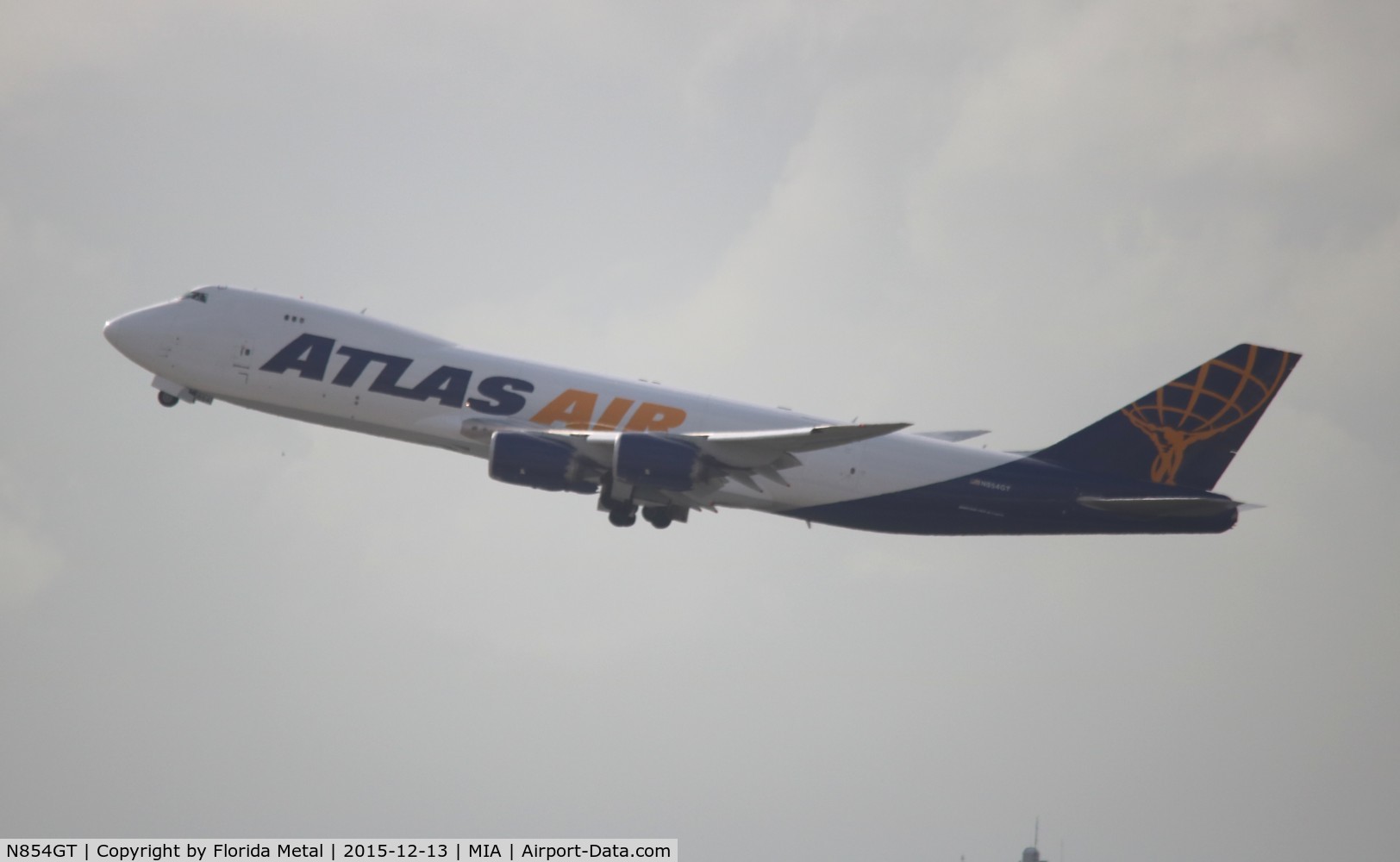 N854GT, 2013 Boeing 747-87UF C/N 37566, Atlas Air