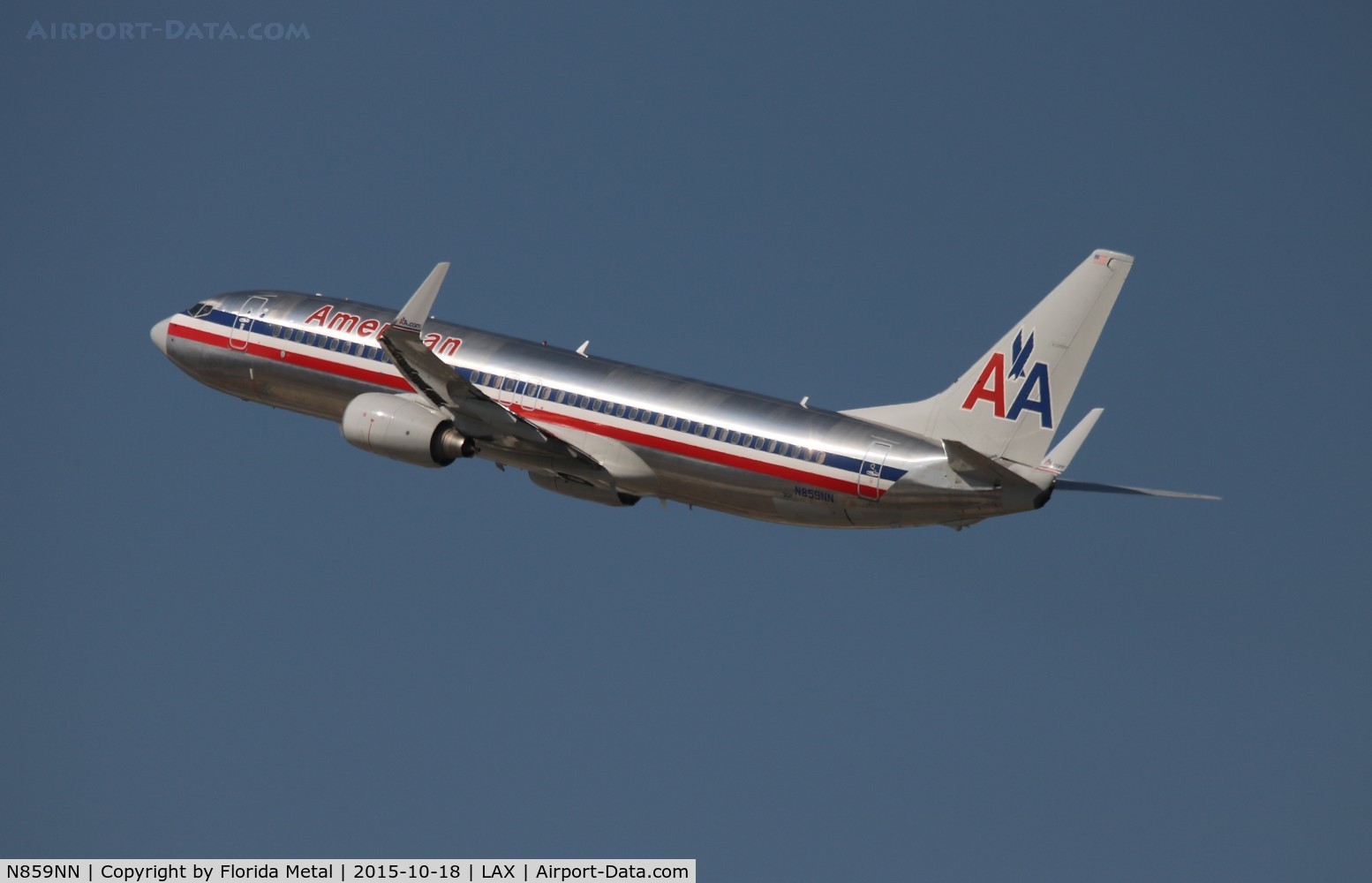 N859NN, Boeing 737-823 C/N 29555, American