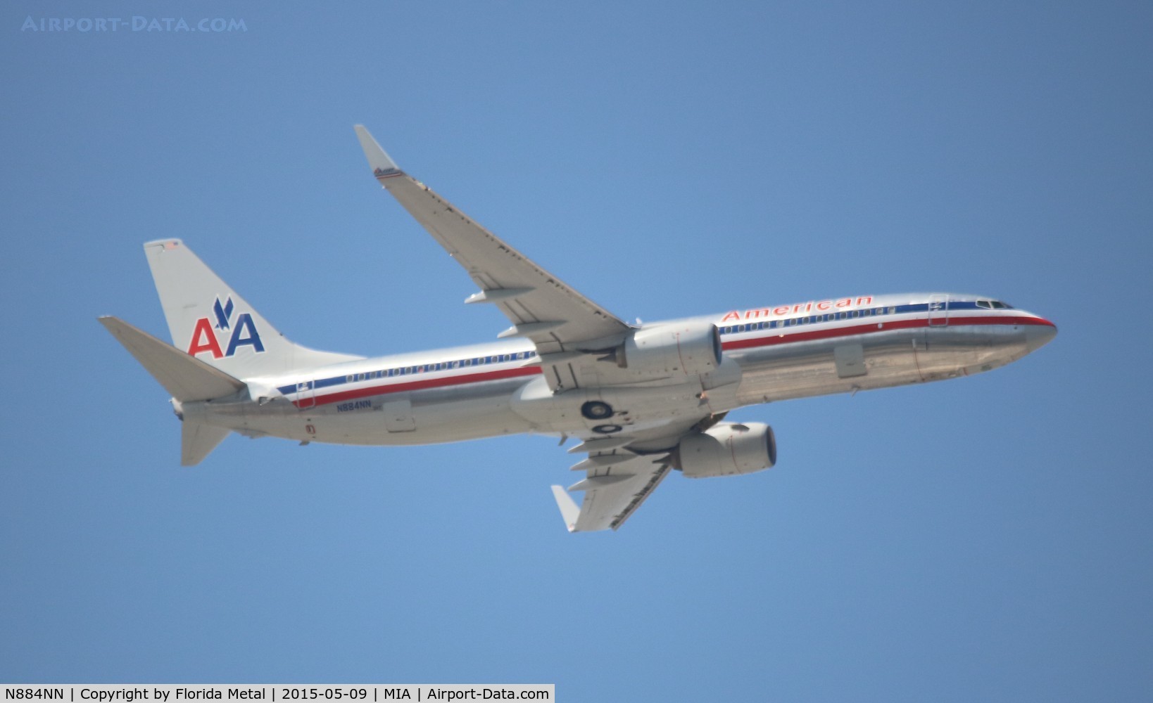 N884NN, 2012 Boeing 737-823 C/N 33222, American