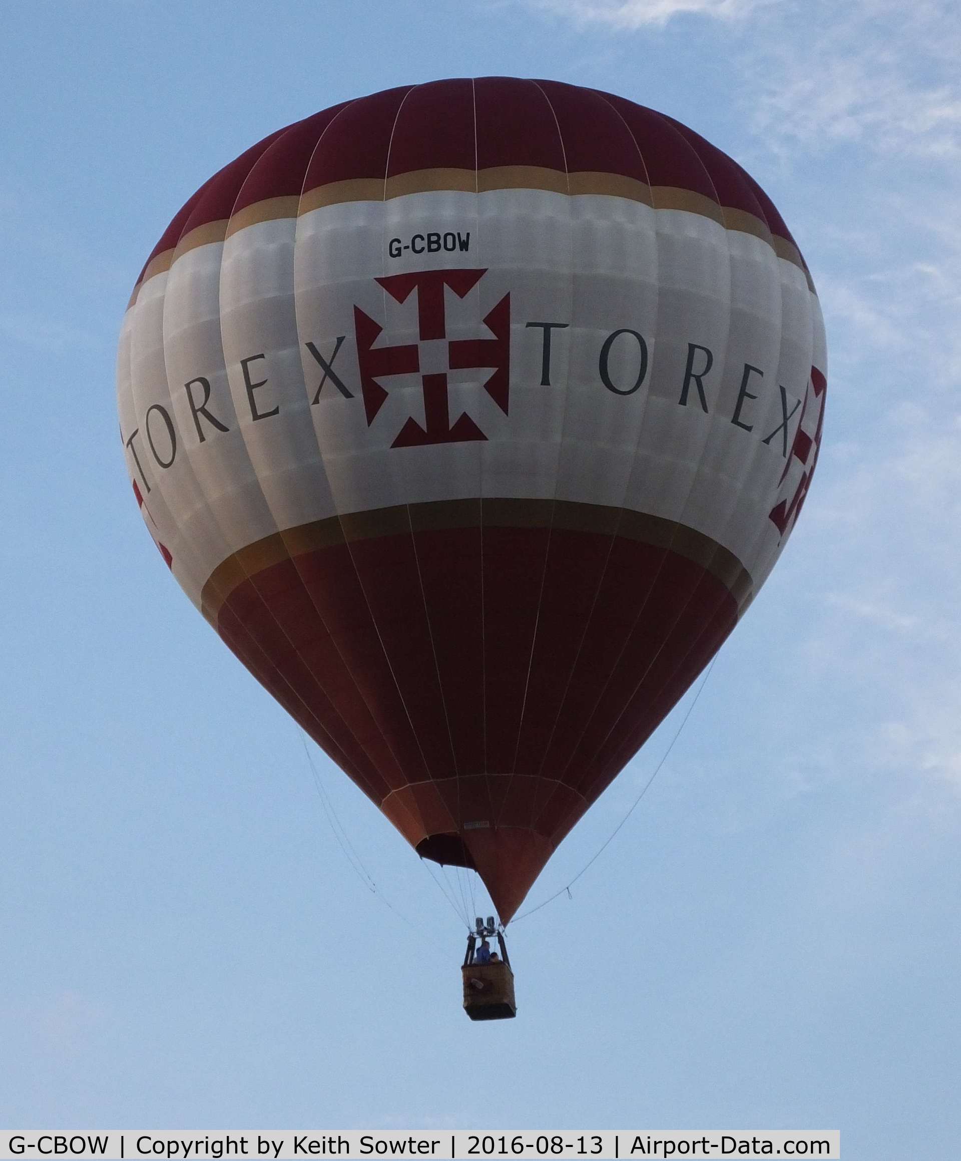 G-CBOW, 2002 Cameron Balloons Z-120 C/N 10302, BRISTOL BALLOON FIESTA