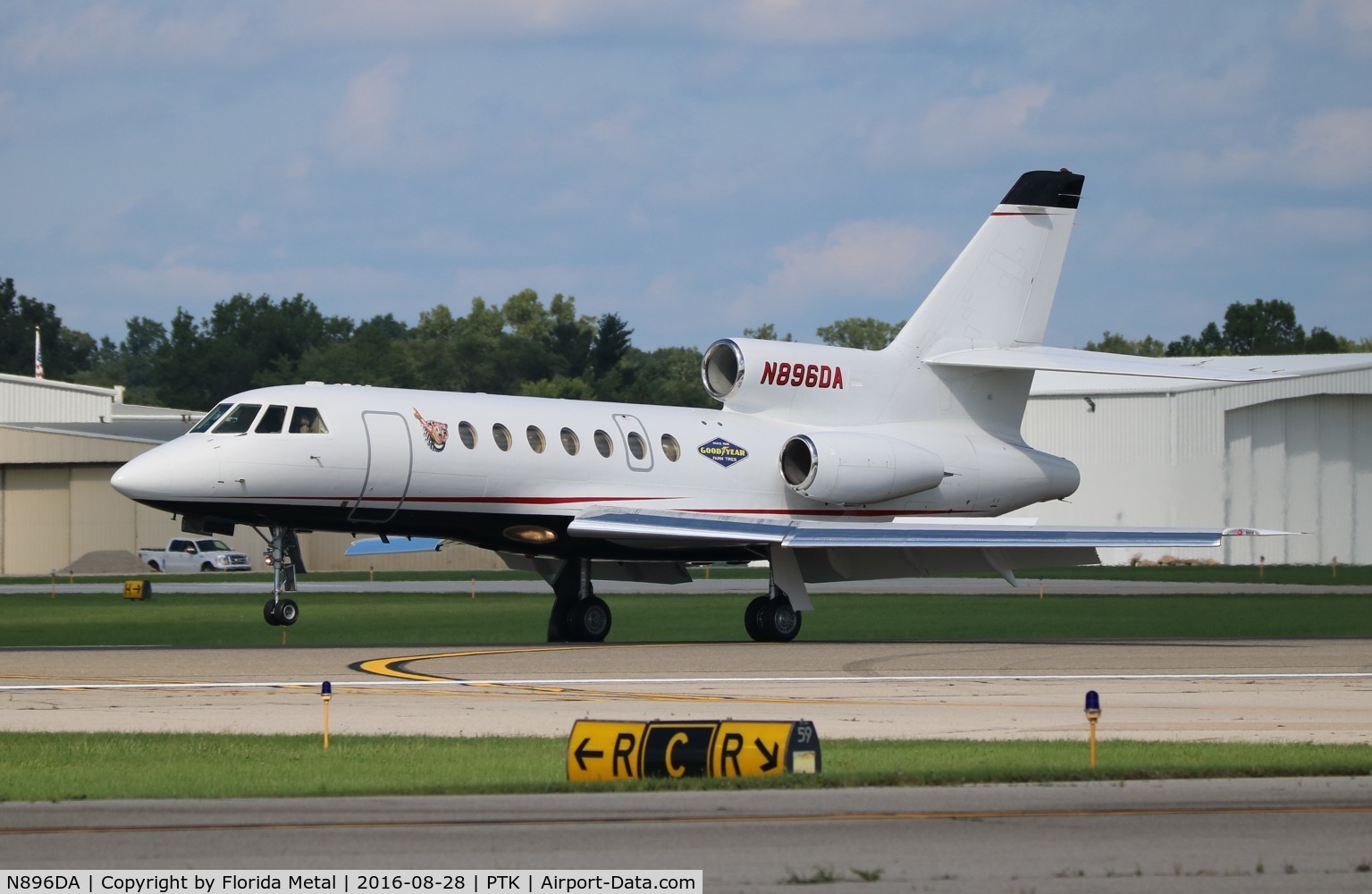 N896DA, 1983 Dassault-Breguet Falcon 50 C/N 117, Falcon 50