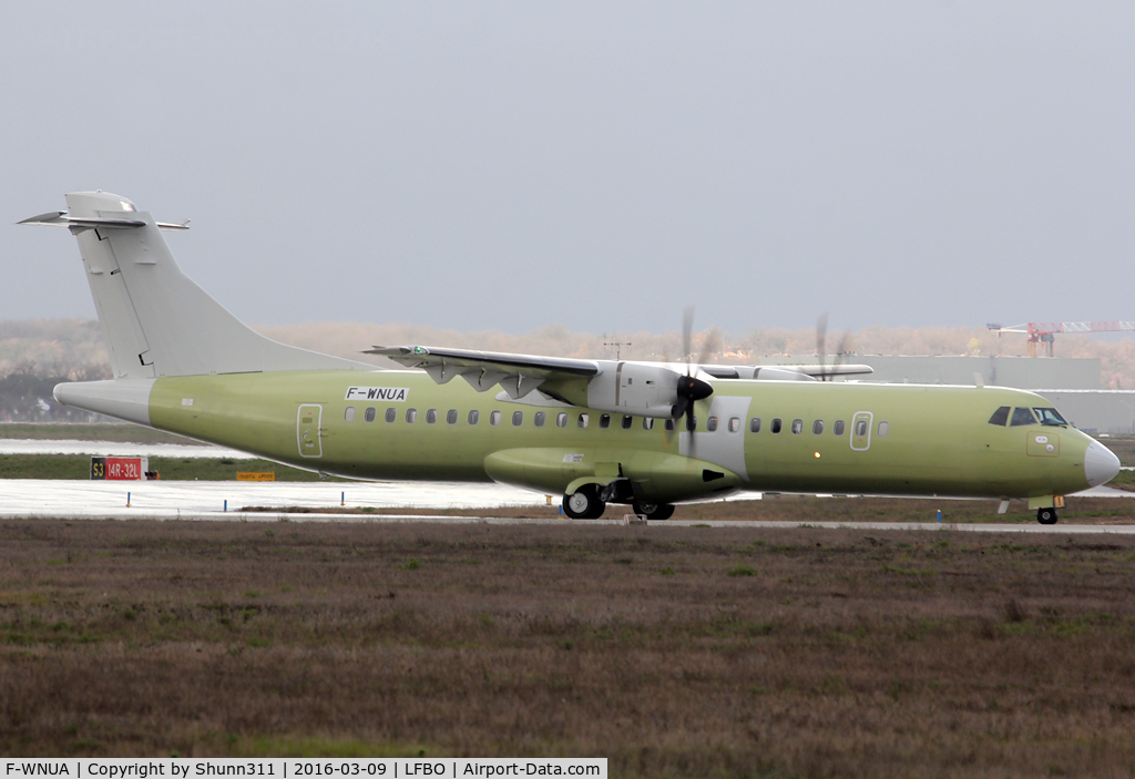 F-WNUA, 2016 ATR 72-600 (72-212A) C/N 1311, C/n 1311 - For Nesma Airlines as HZ-FFG