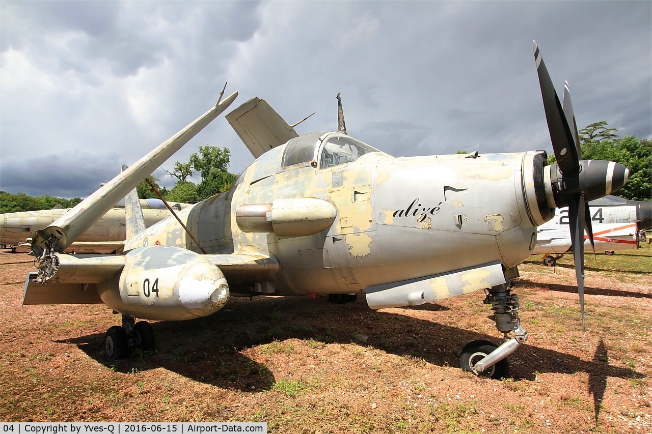 04, Breguet Br.1050 Alize C/N 04, Breguet Br.1050 Alize, Preserved at Savigny-Les Beaune Museum