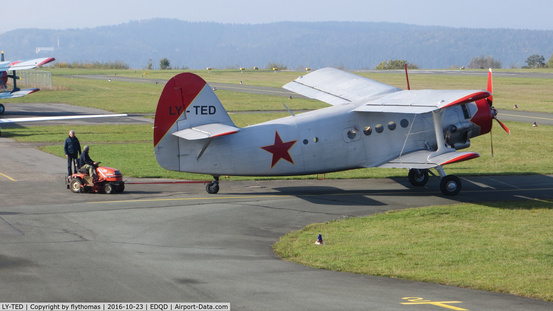 LY-TED, Antonov An-2 C/N 1G235-51, Starflight Switzerland Antonov An-2T, Bayreuth Airport