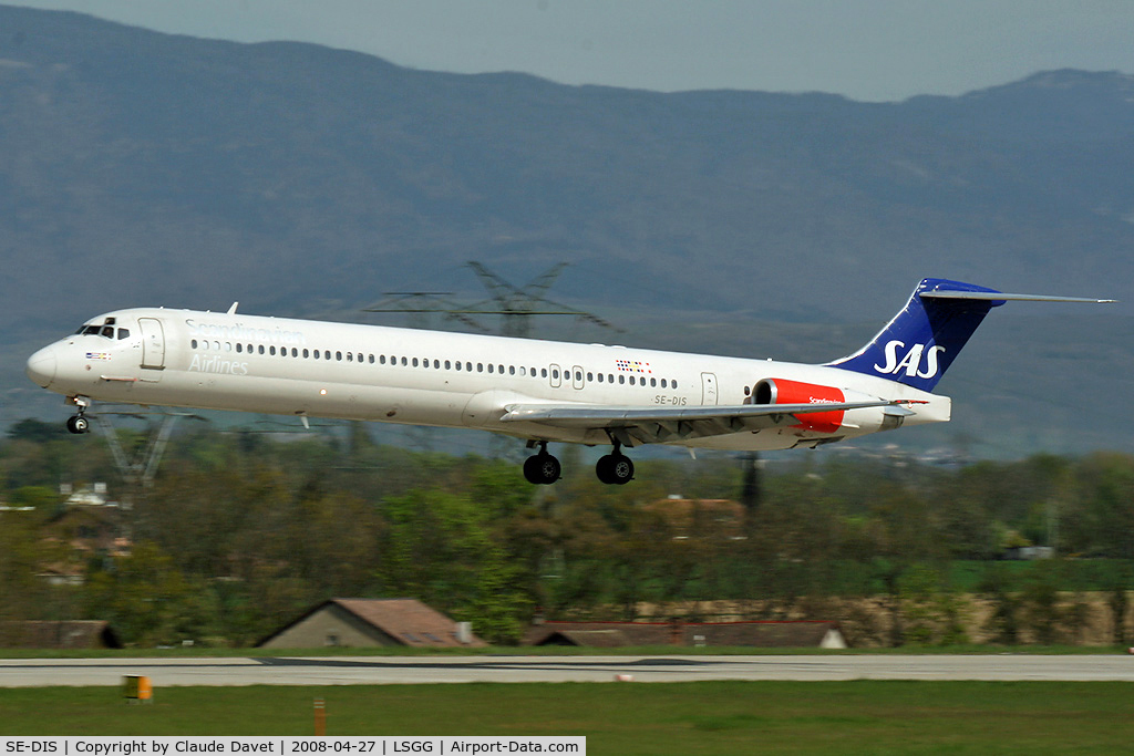 SE-DIS, 1991 McDonnell Douglas MD-81 (DC-9-81) C/N 53006, SE-DIS