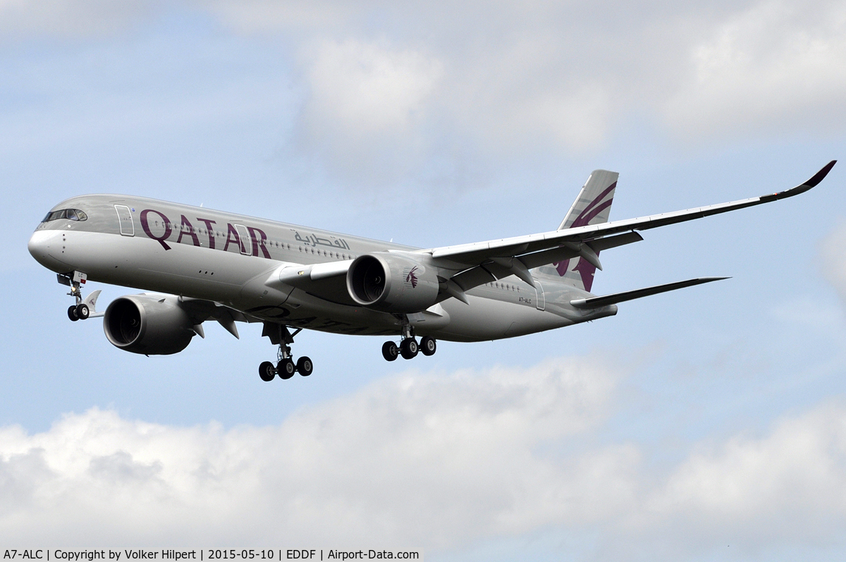 A7-ALC, 2015 Airbus A350-941 C/N 009, at fra