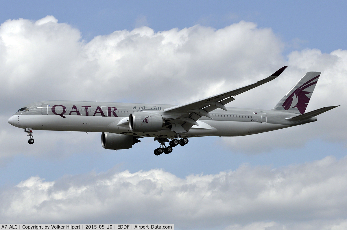 A7-ALC, 2015 Airbus A350-941 C/N 009, at fra