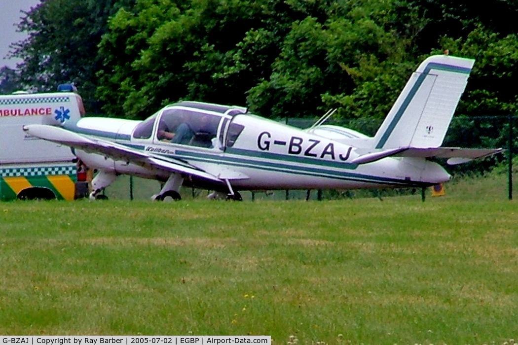 G-BZAJ, 1999 PZL-Okecie PZL-110 Koliber 160A C/N 04990082, PZL-Okecie 110-160A Koliber [04990082] Kemble~G 02/07/2005