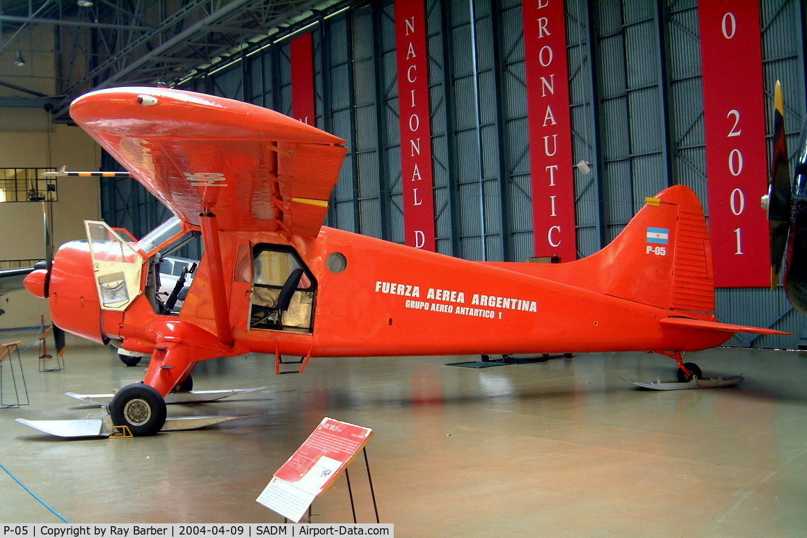 P-05, De Havilland Canada DHC-2 Beaver C/N 1506, De Havilland Canada DHC-2 Beaver Mk.1 [1506] (Ex Argentine Air Force) Buenos Aires-Moron~LV 09/04/2004