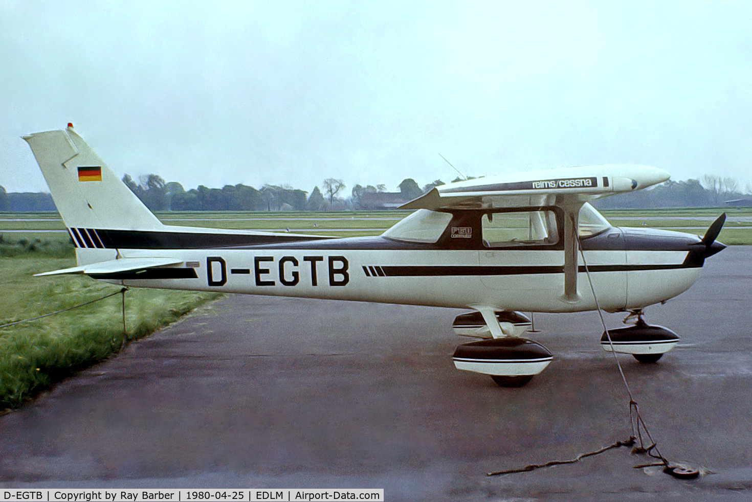 D-EGTB, Reims F150M C/N 1358, R/Cessna F.150M [1358] Marl-Loemuehle~D 25/04/1980
