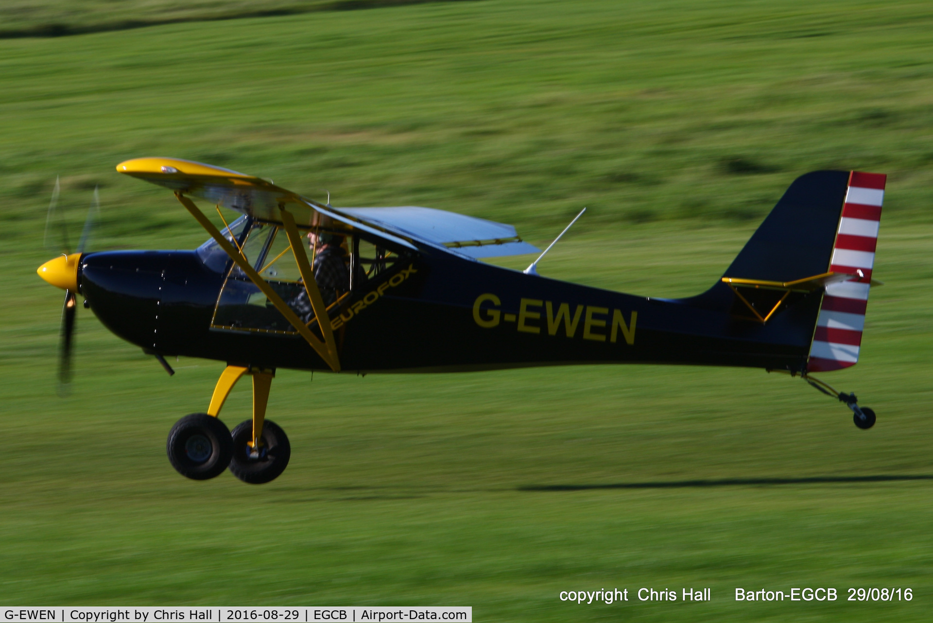 G-EWEN, 2013 Aeropro Eurofox 912(S) C/N LAA 376-15149, at Barton