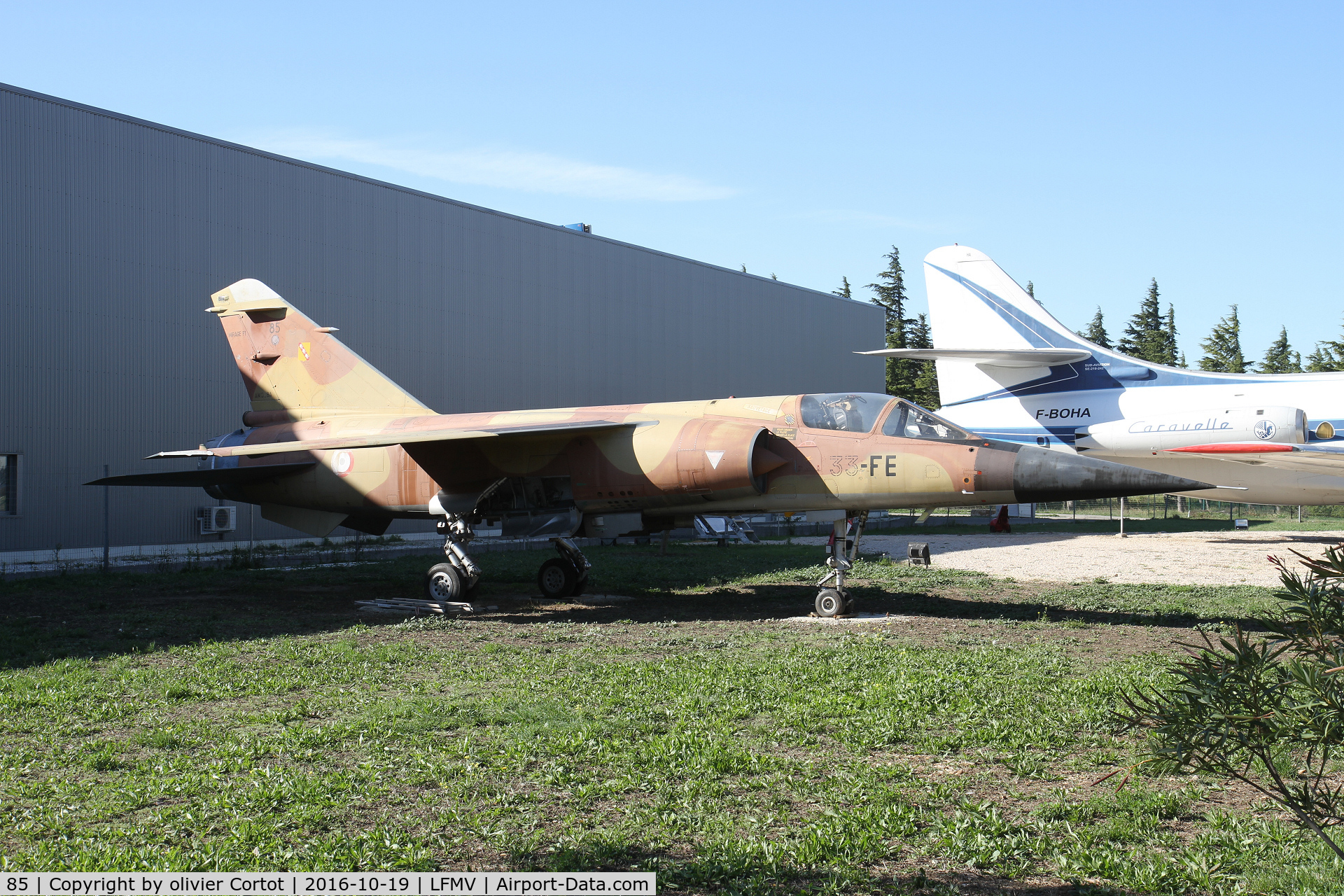 85, Dassault Mirage F.1C C/N 85, now in Avignon airport