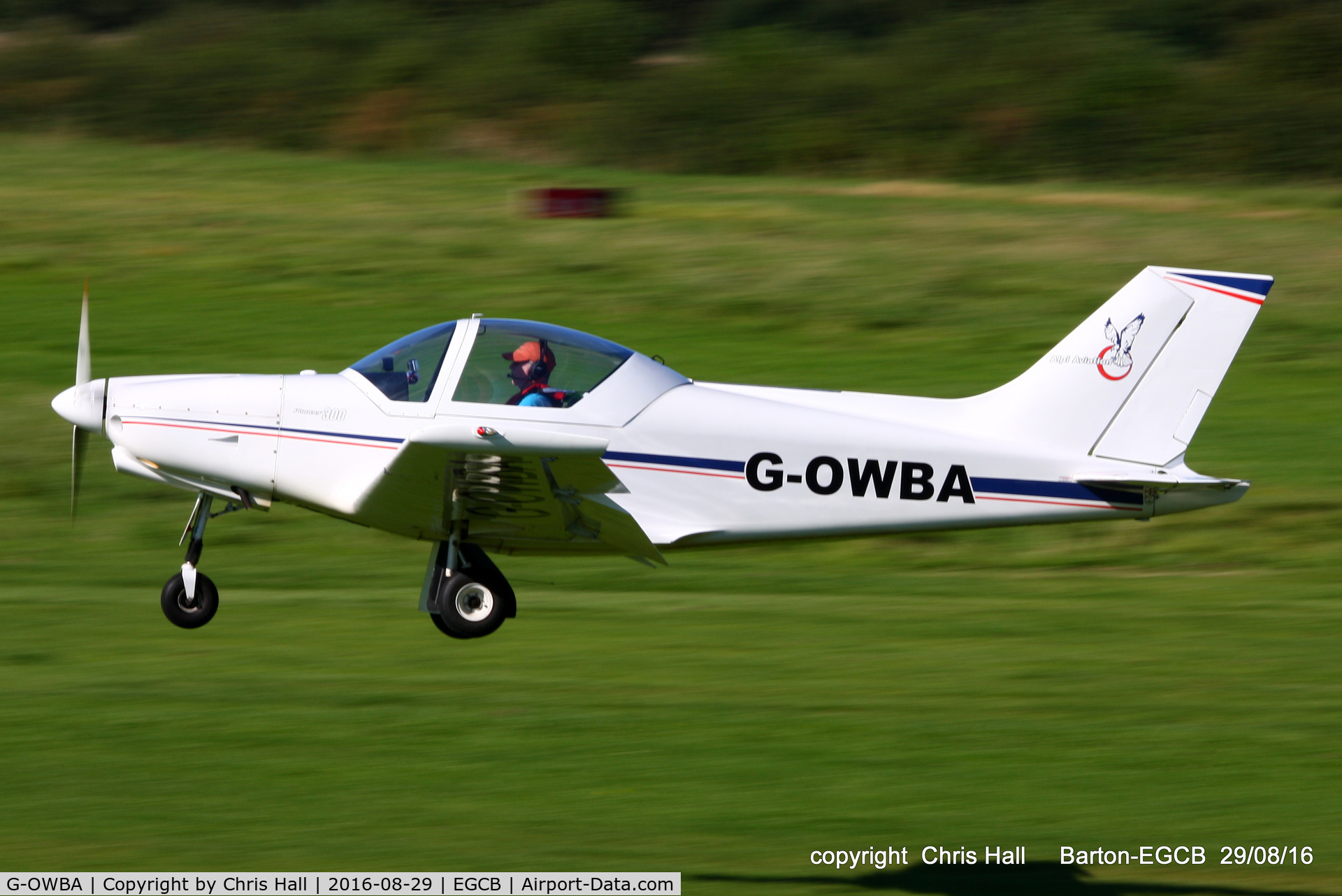 G-OWBA, 2013 Alpi Aviation Pioneer 300 C/N LAA 330-15155, at Barton