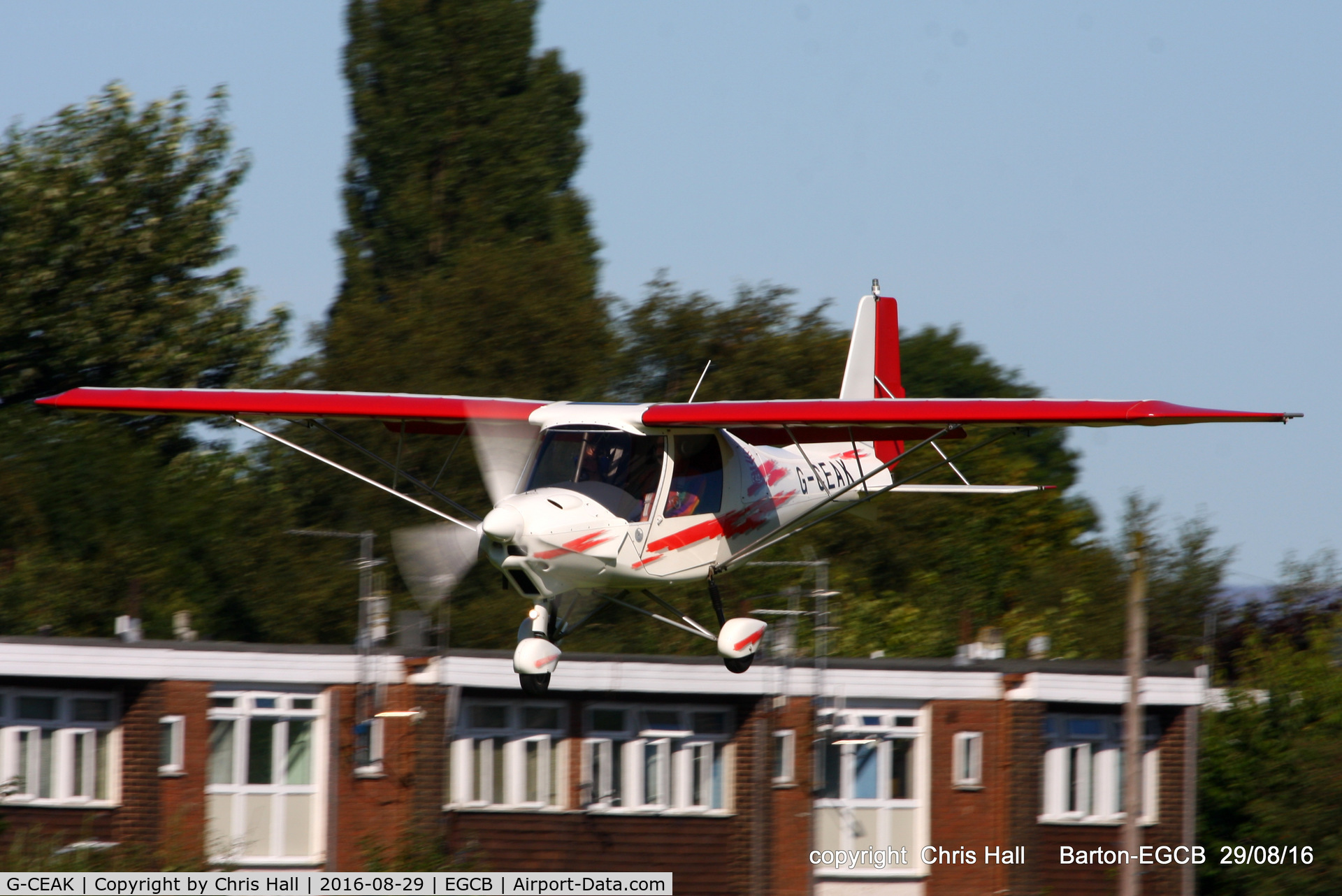 G-CEAK, 2006 Comco Ikarus C42 FB80 C/N 0606-6826, at Barton