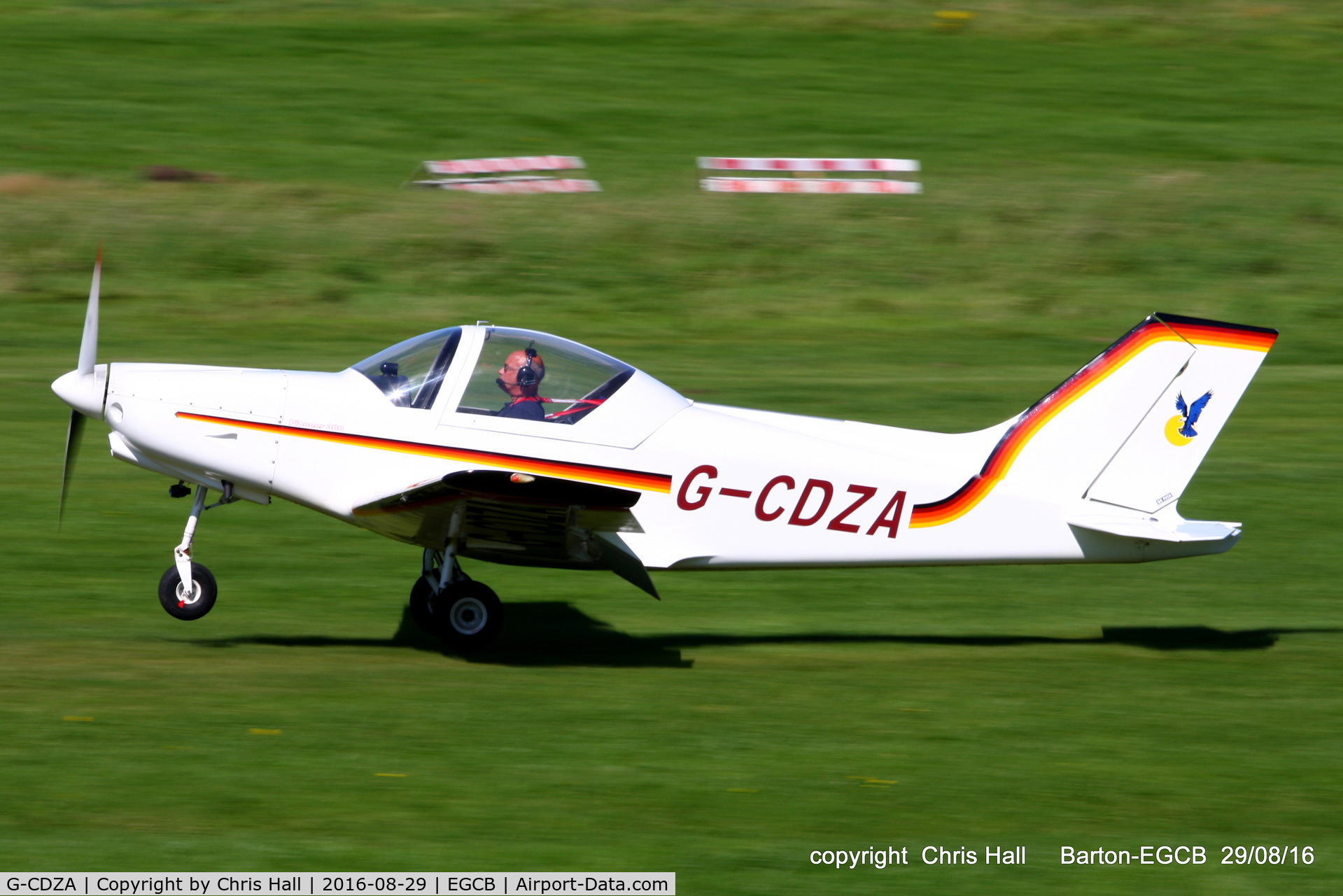 G-CDZA, 2006 Alpi Aviation Pioneer 300 C/N PFA 330-14329, at Barton