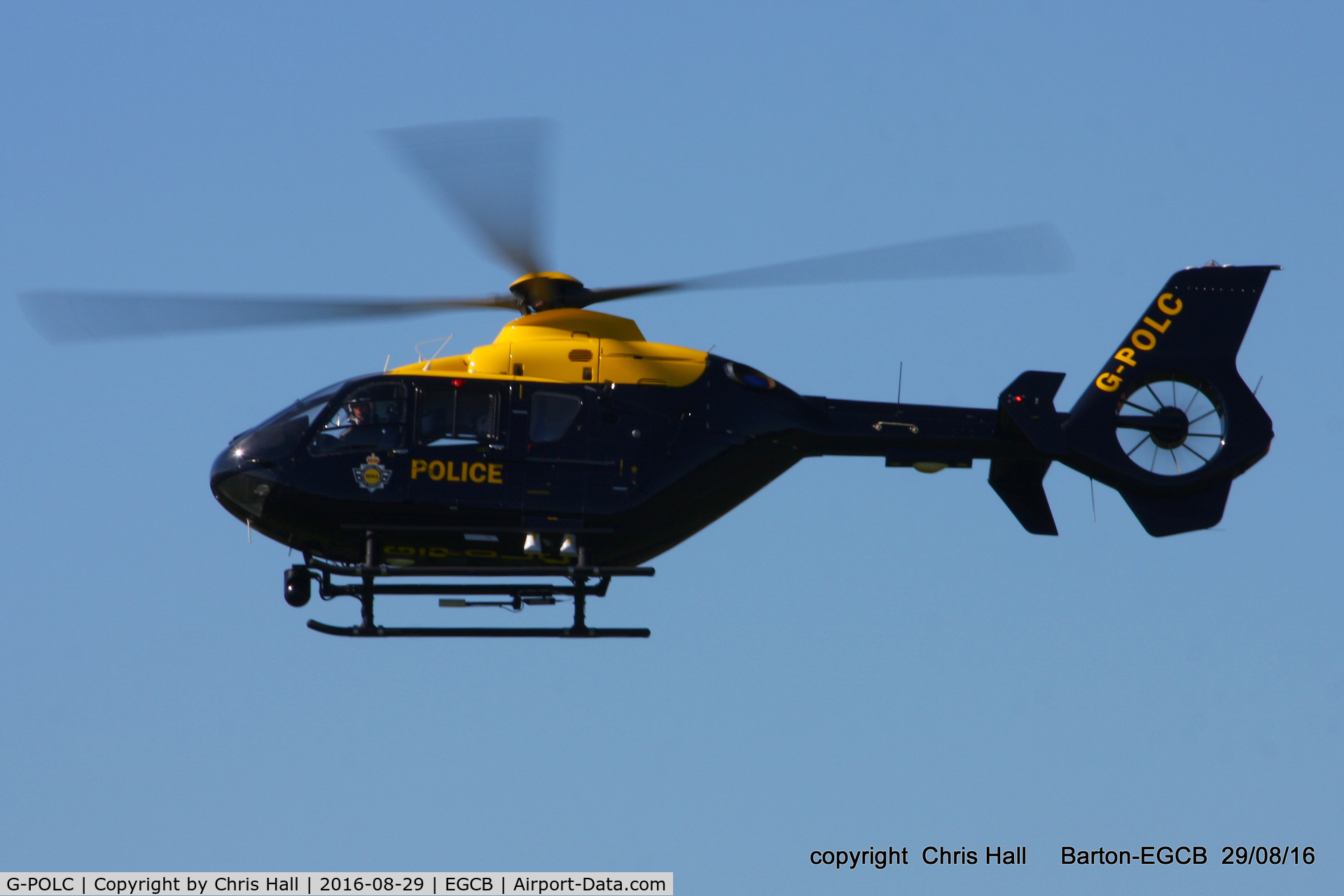 G-POLC, 2001 Eurocopter EC-135T-2+ C/N 0209, at Barton
