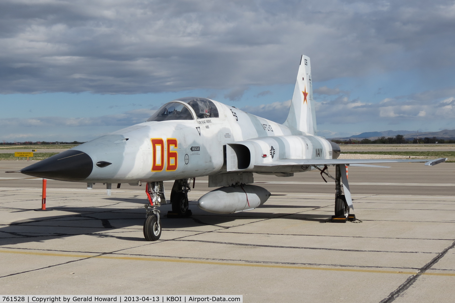 761528, Northrop F-5N Tiger II C/N L.1003, VFC-13  “Saints”, NAS Fallon, NV