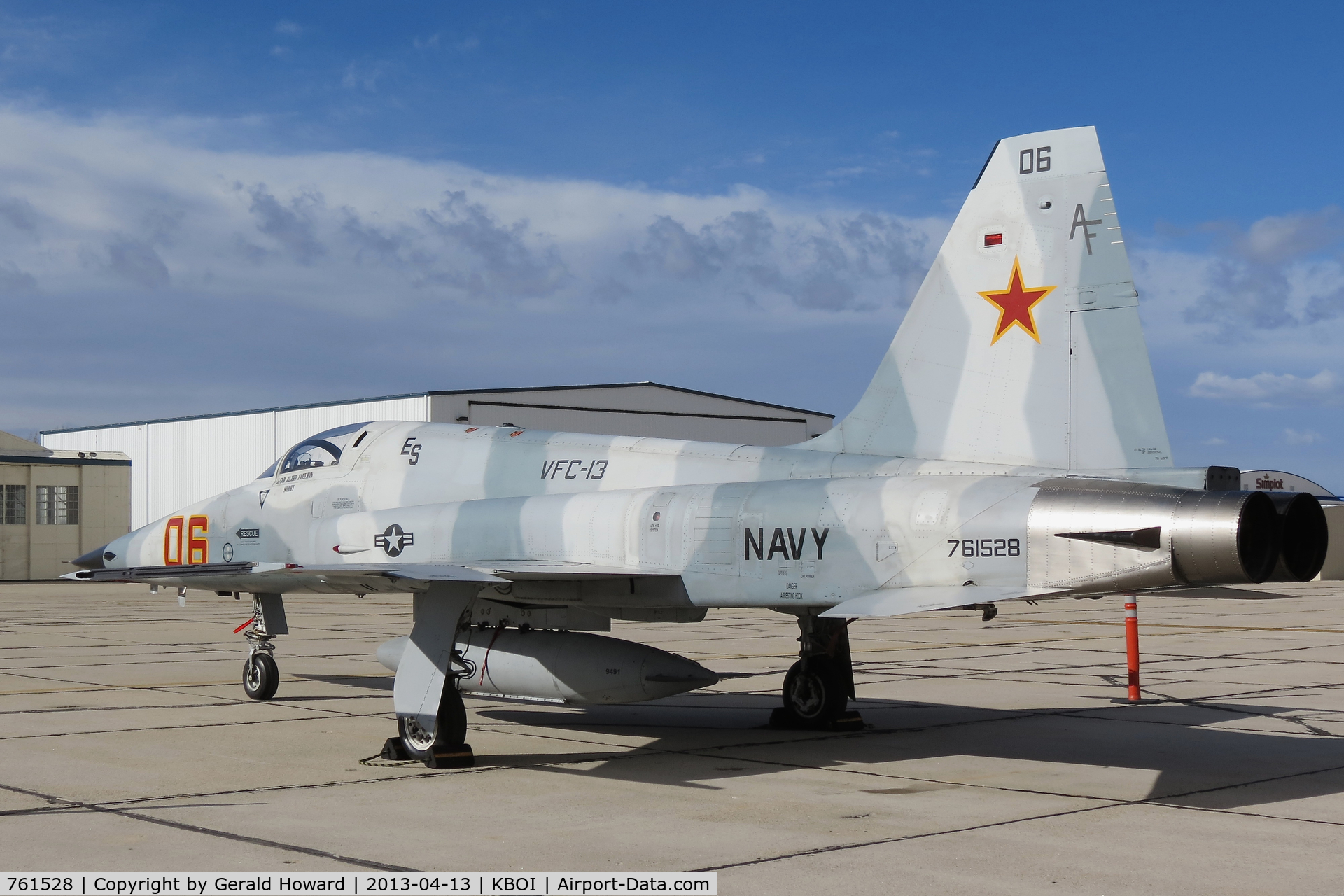 761528, Northrop F-5N Tiger II C/N L.1003, VFC-13  “Saints”, NAS Fallon, NV