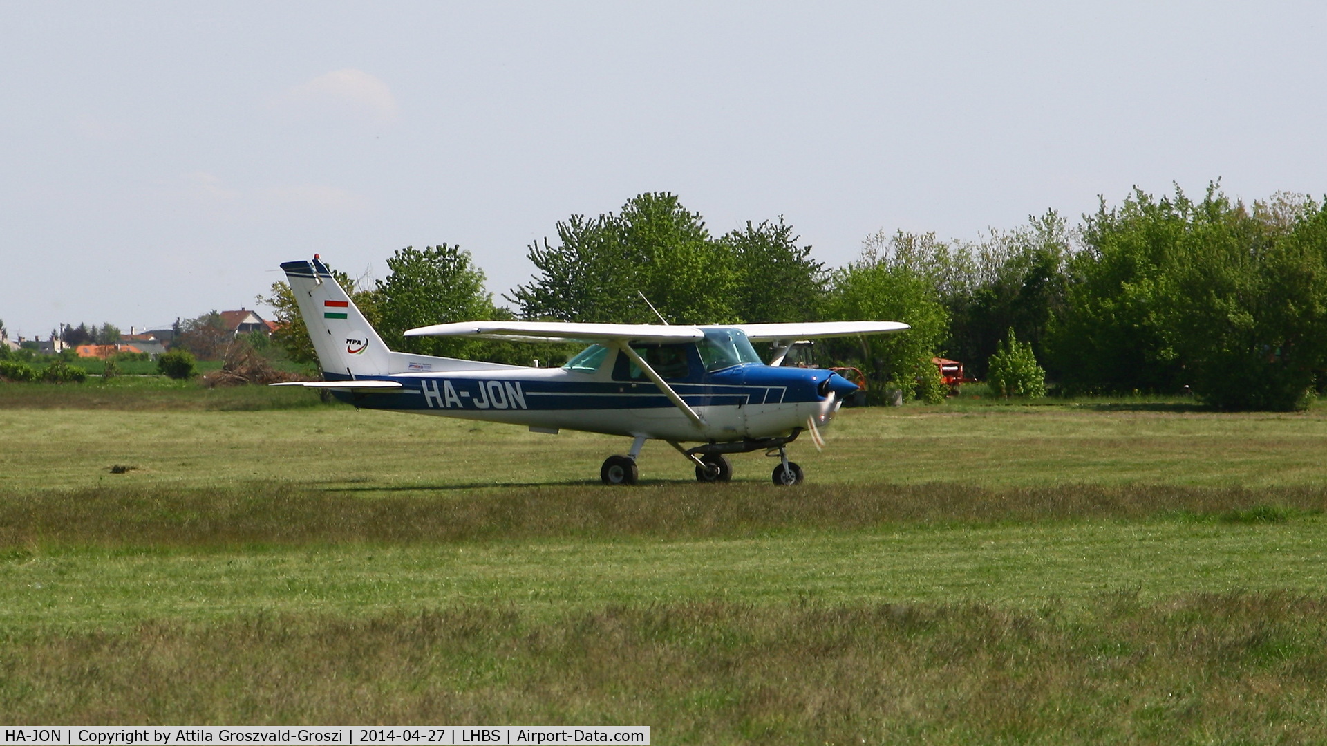 HA-JON, Cessna 152 C/N 15279589, Budaörs Airport, Hungary