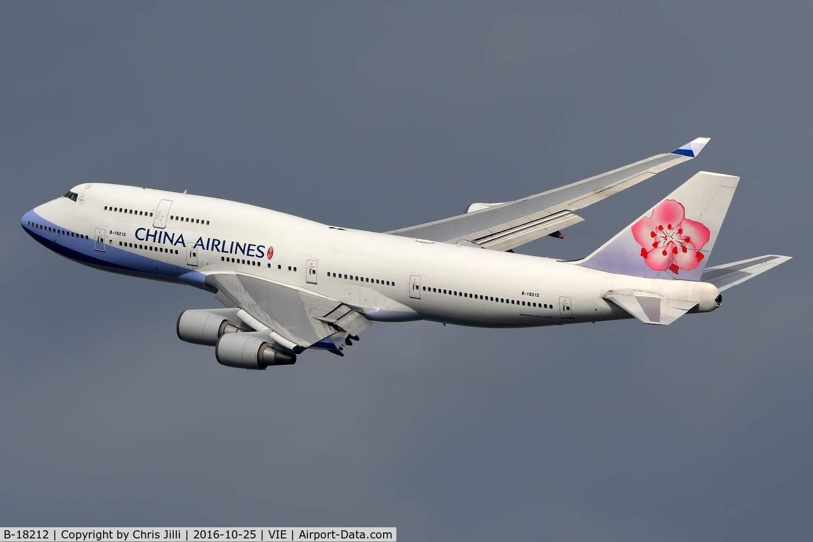 B-18212, 2005 Boeing 747-409 C/N 33736, China Airlines