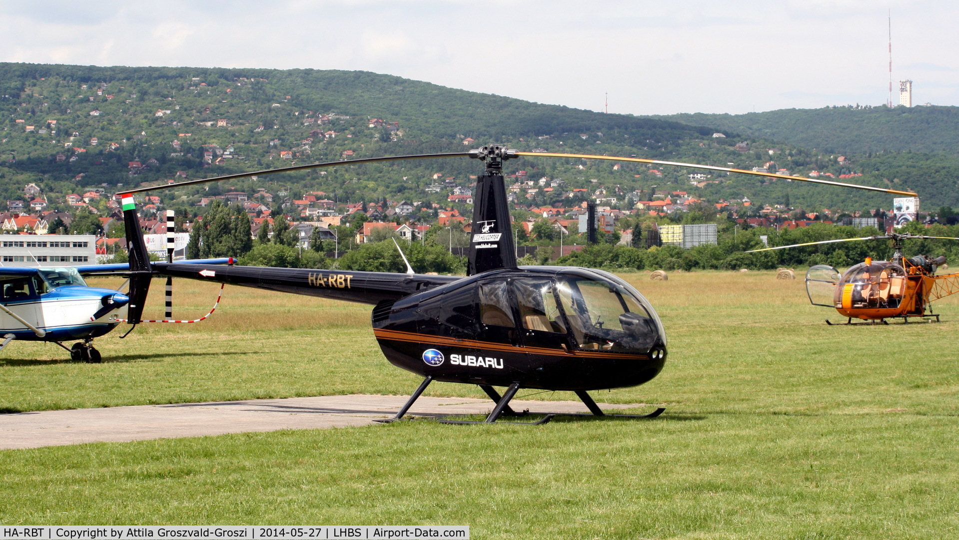 HA-RBT, 2004 Robinson R44 Raven II C/N 10484, Budaörs Airport, Hungary