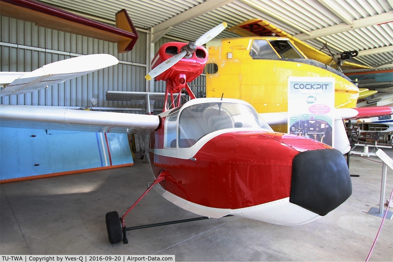 TU-TWA, 1971 Thurston TSC-1A1 Teal C/N 16, Thurston TSC-1A1 Teal, Preserved at Historic Seaplane Museum, Biscarrosse