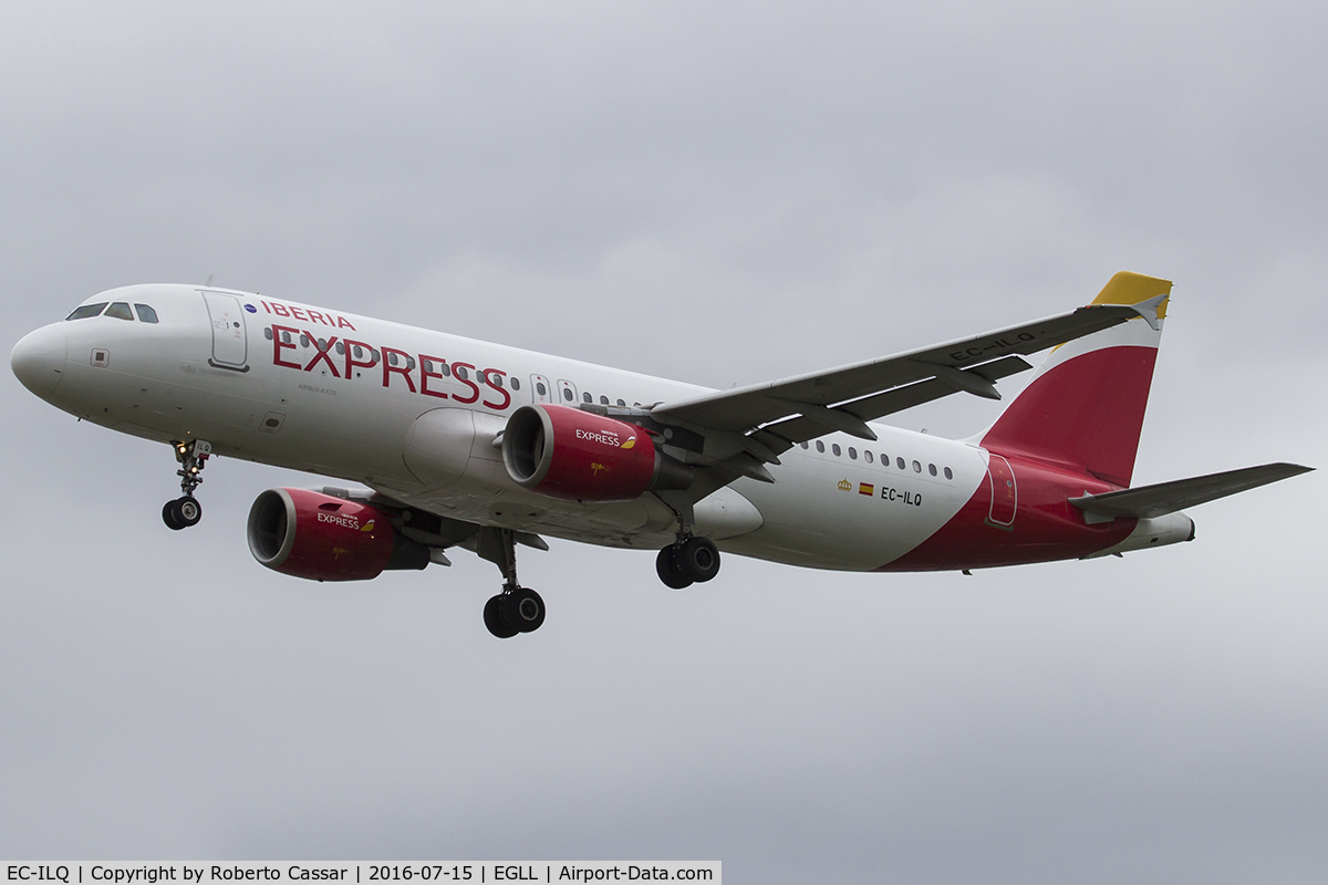 EC-ILQ, 2002 Airbus A320-214 C/N 1736, HEATHROW