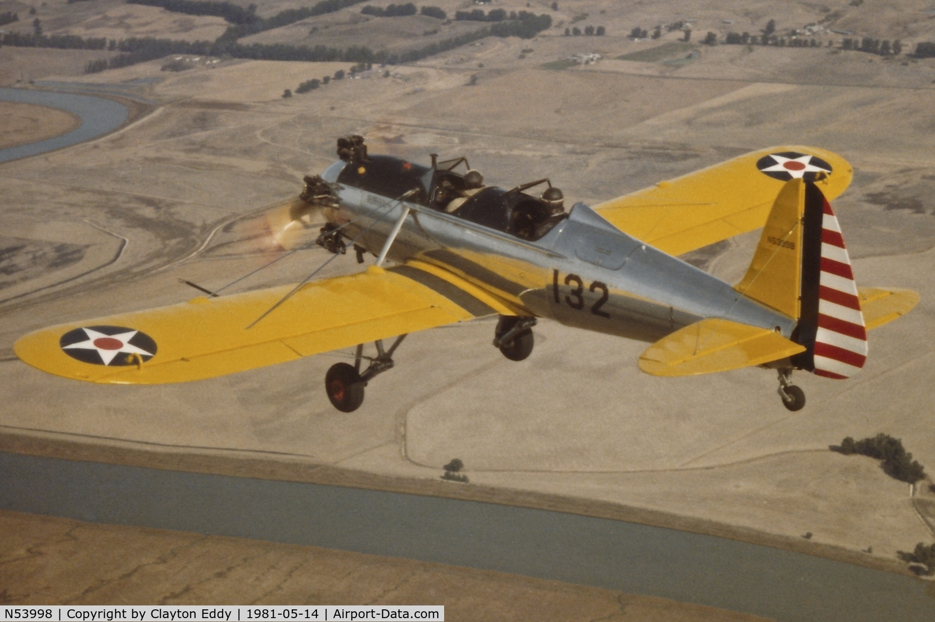 N53998, 1941 Ryan Aeronautical ST3KR C/N 1053, Rick Thompson N53998 S/N 1053
