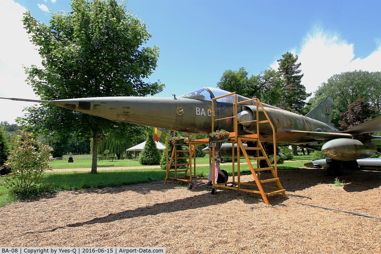 BA-08, Dassault Mirage 5BA C/N 08, Dassault Mirage 5BA, Preserved at Savigny-Les Beaune Museum