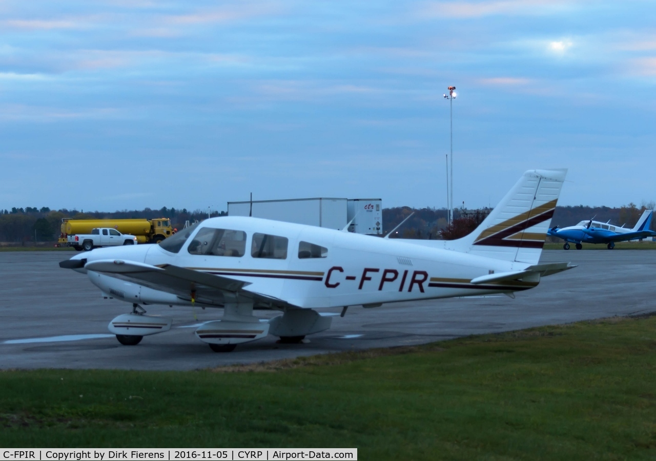 C-FPIR, 1981 Piper PA-28-181 C/N 28-8290038, Parked at terminal
