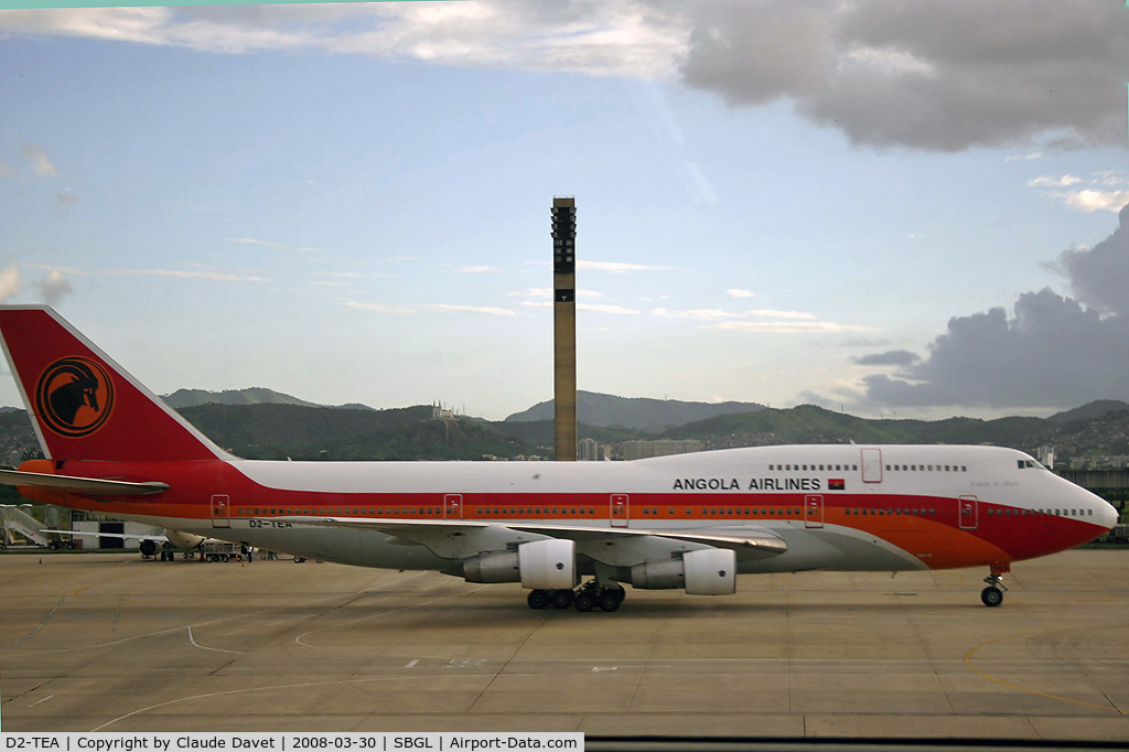 D2-TEA, 1986 Boeing 747-312 C/N 23410, D2-TEA
