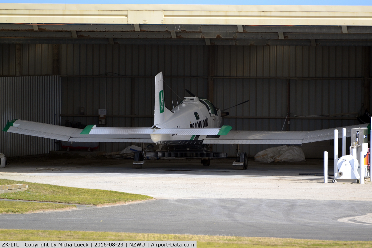 ZK-LTL, Pacific Aerospace Cresco 08-600 C/N 035, At Whanganui