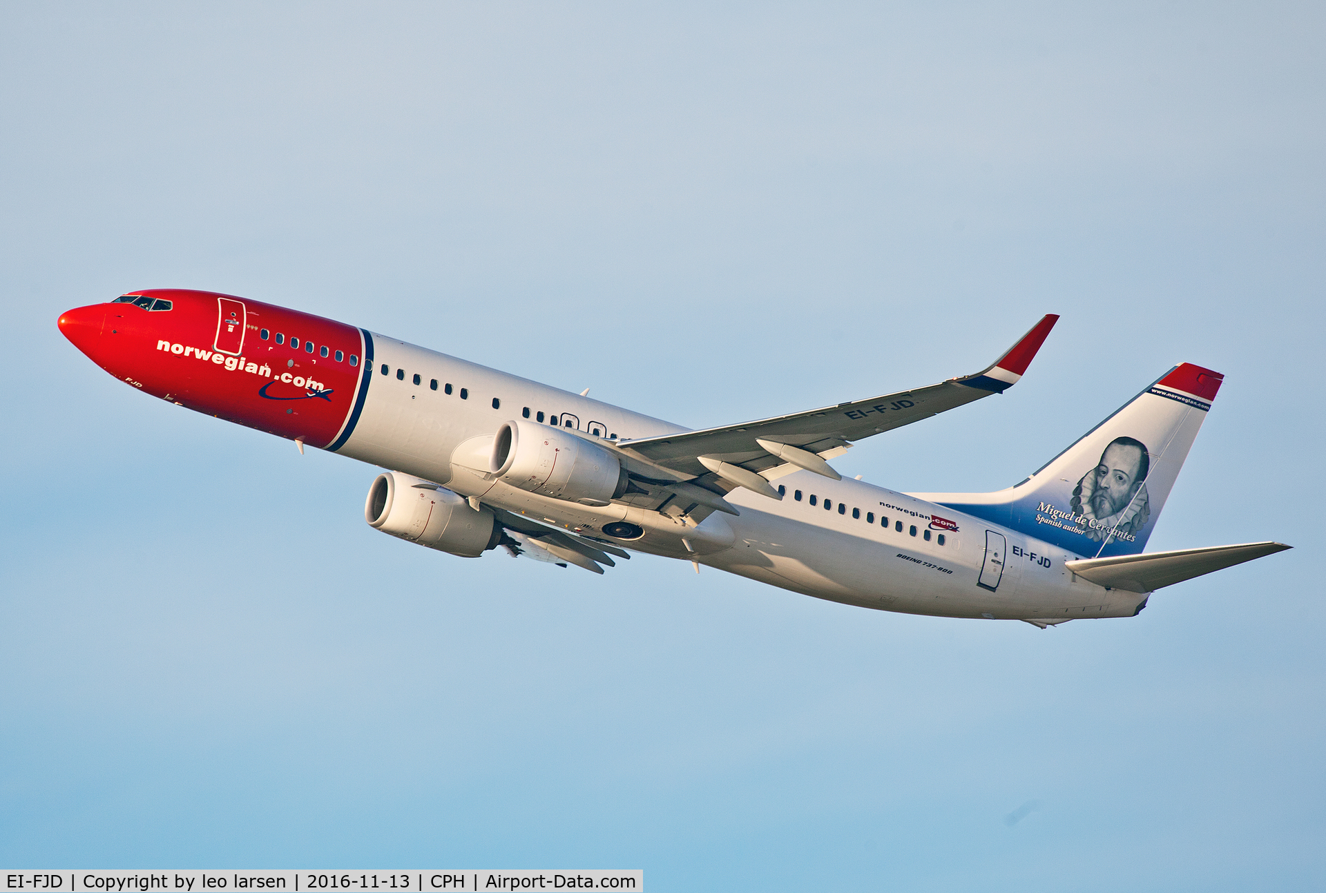 EI-FJD, 2015 Boeing 737-8JP C/N 41143, Copenhagen 13.11.16 