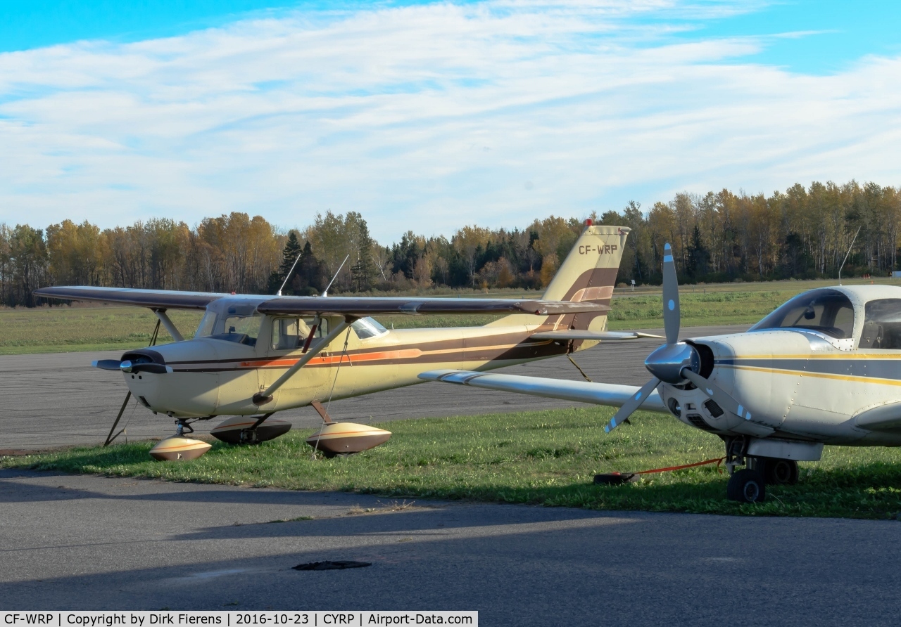 CF-WRP, 1967 Cessna 150H C/N 15067994, Parked at the ramp.