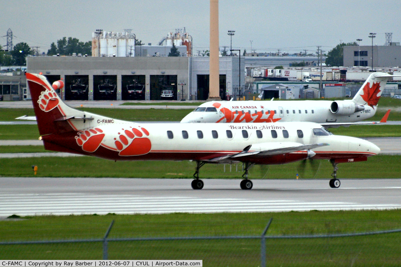C-FAMC, 1988 Fairchild SA-227AC Metro III C/N AC-719B, Swearingen SA.227AC Metro III [AC-719B] (Bearskin Airlines) Montreal-Dorval Int'l~C 07/06/2012