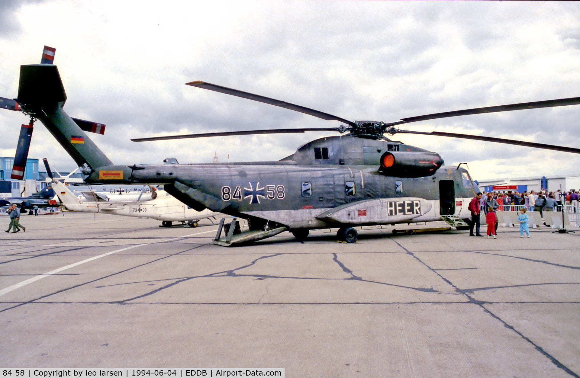84 58, Sikorsky (VFW-Fokker) CH-53GS C/N V65-056, Berlin Air Shoe 4.6.94