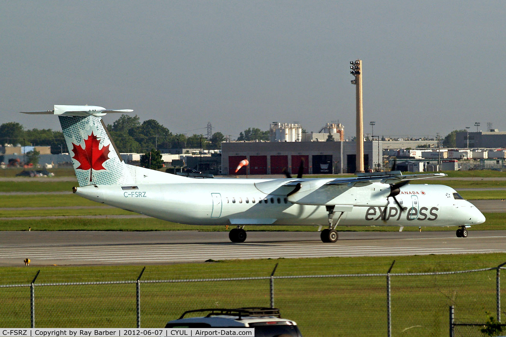 C-FSRZ, 2007 Bombardier DHC-8-402 Dash 8 C/N 4176, De Havilland Canada DHC-8Q-402 Dash 8 [4176] (Air Canada Express) Montreal-Dorval Int'l~C 07/06/2012