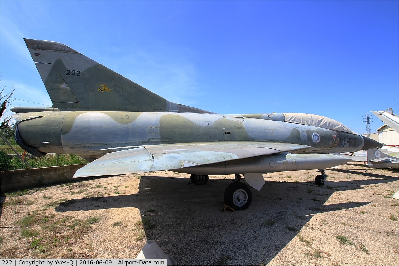 222, Dassault Mirage IIIB C/N 222, Dassault Mirage IIIB, preserved at 