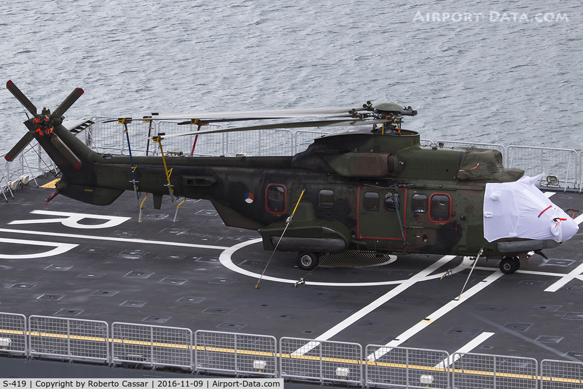 S-419, Eurocopter AS-532U2 Cougar C/N 2419, Grand Harbour