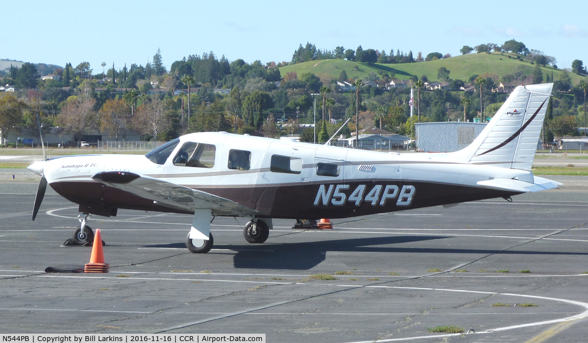 N544PB, 2001 Piper PA-32R-301T Turbo Saratoga C/N 3257238, Visitor.