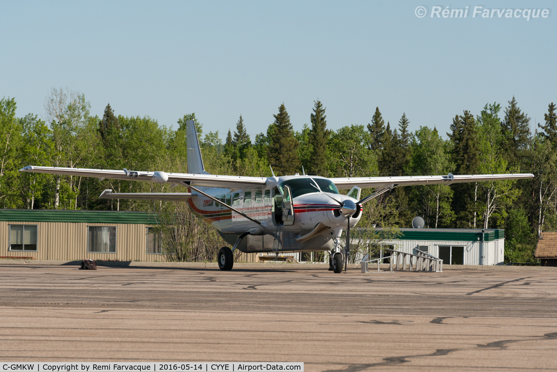 C-GMKW, 2013 Cessna 208B Grand Caravan C/N 208B5017, Parked at extreme NE corner of airport.