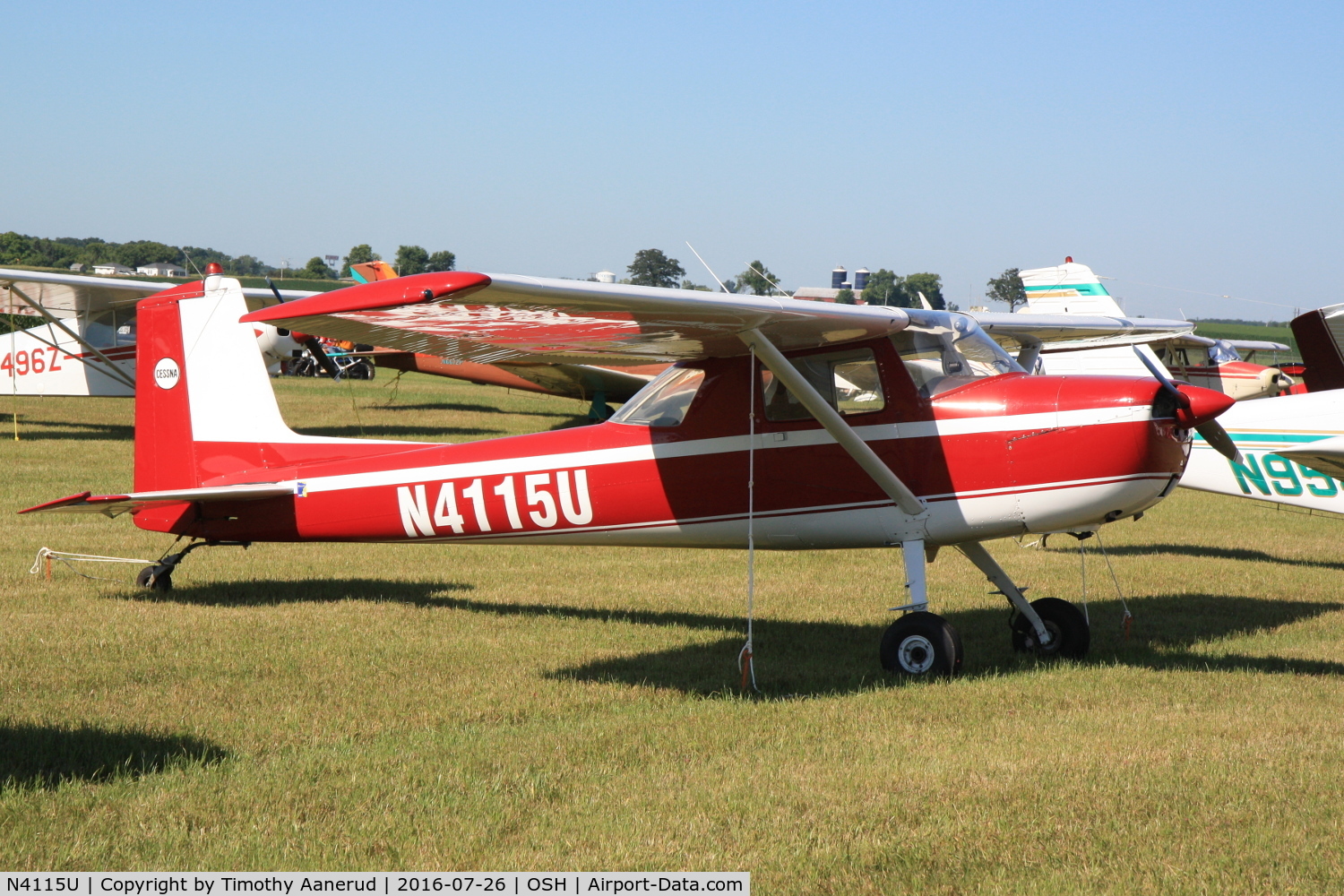 N4115U, 1963 Cessna 150D C/N 15060115, 1963 Cessna 150D, c/n: 15060115