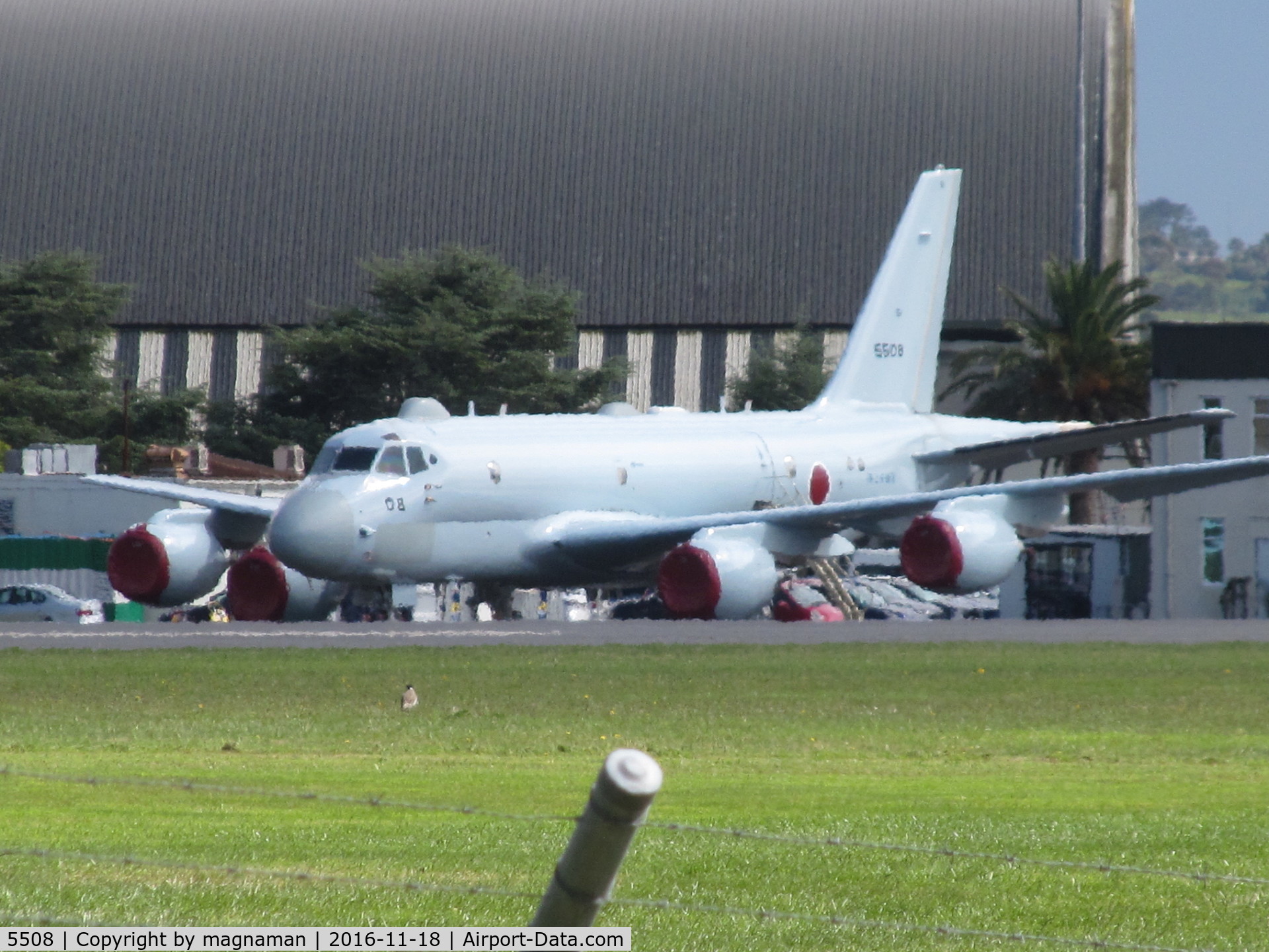 5508, 2014 Kawasaki P-1 C/N 8, Visiting NZ along with 5505 - at Whenuapai