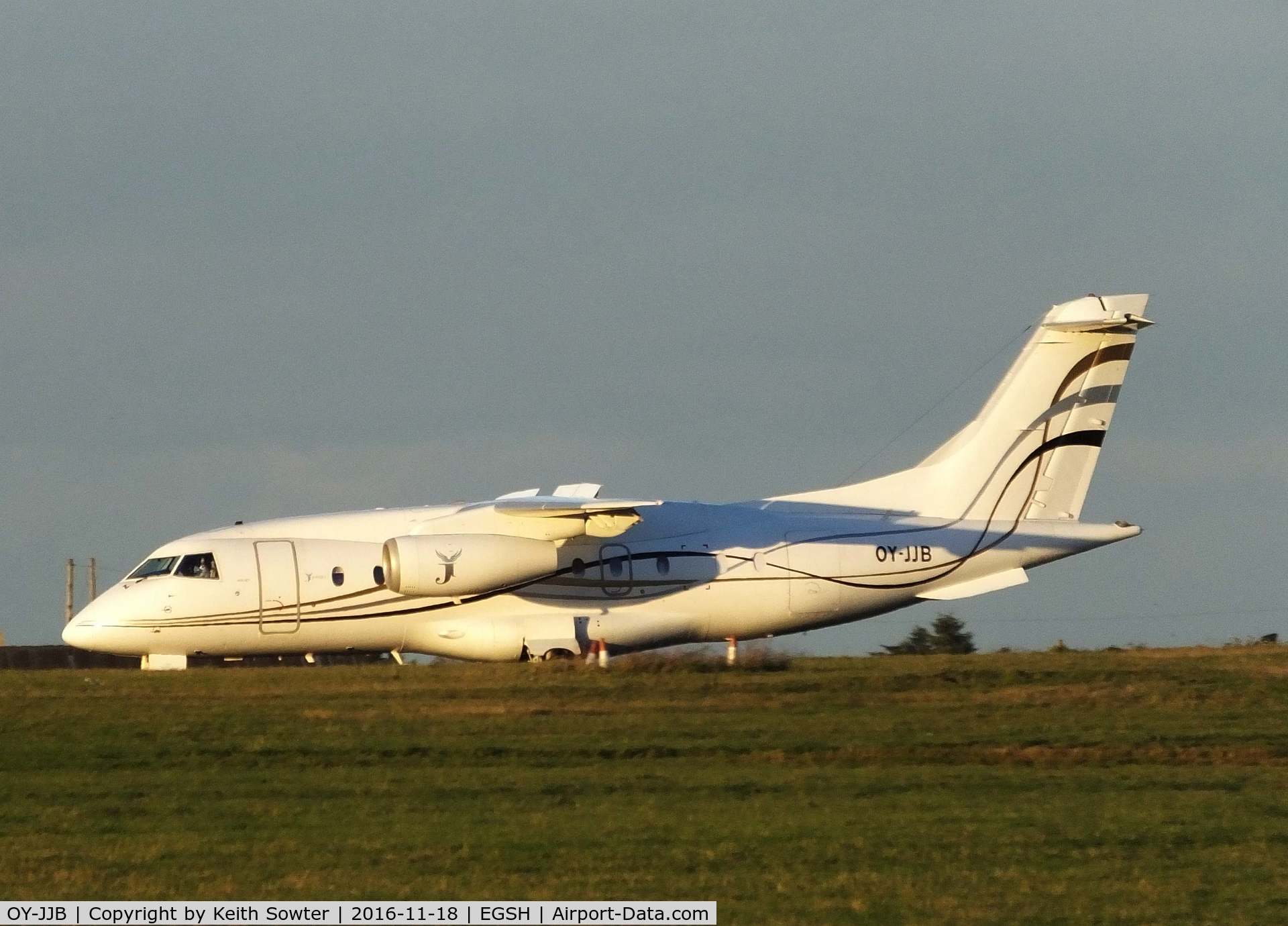 OY-JJB, 2002 Fairchild Dornier 328-300 328JET C/N 3199, Visiting aircraft