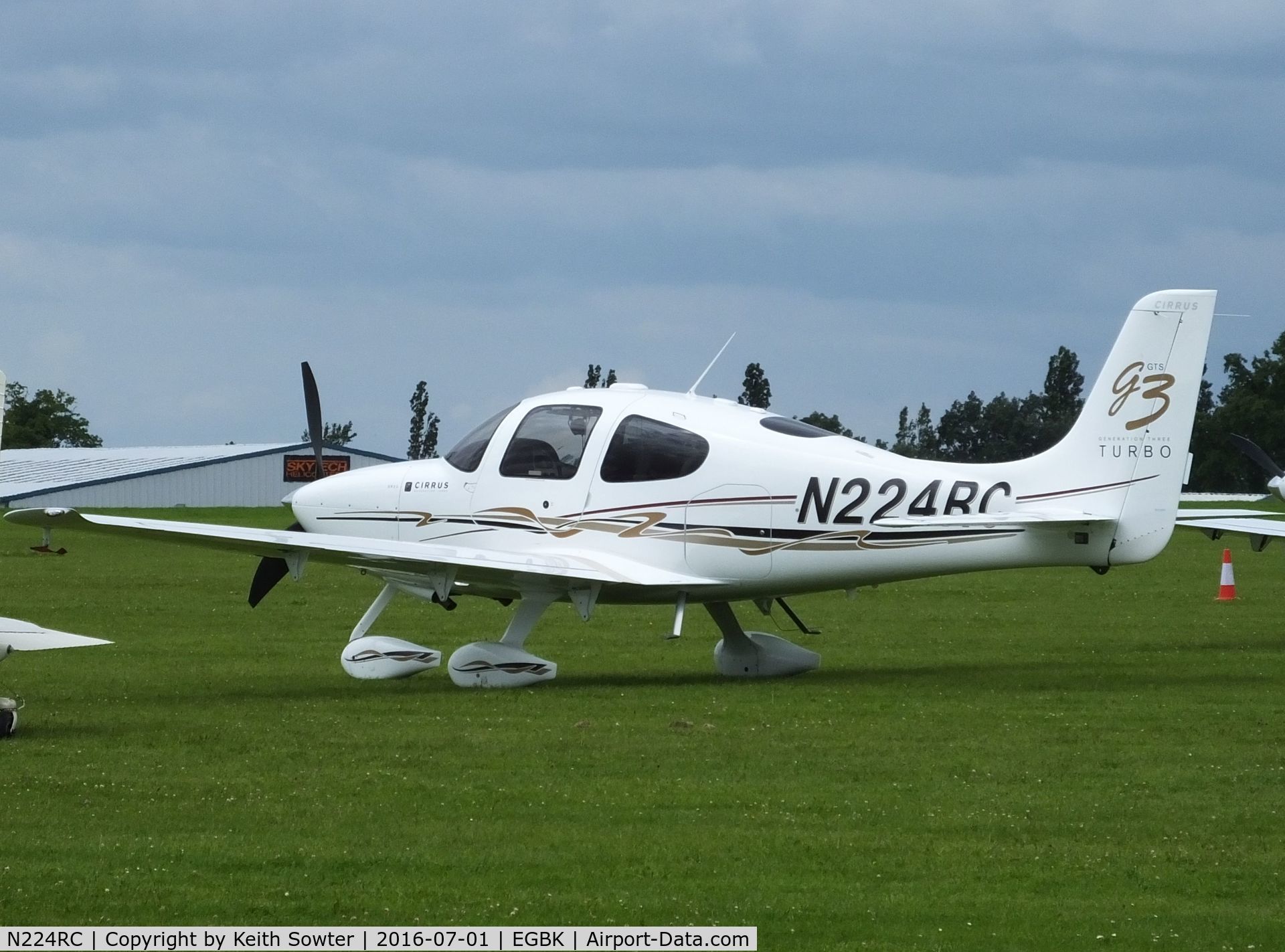 N224RC, Cirrus SR22 G3 GTS Turbo C/N 2919, Visiting aircraft