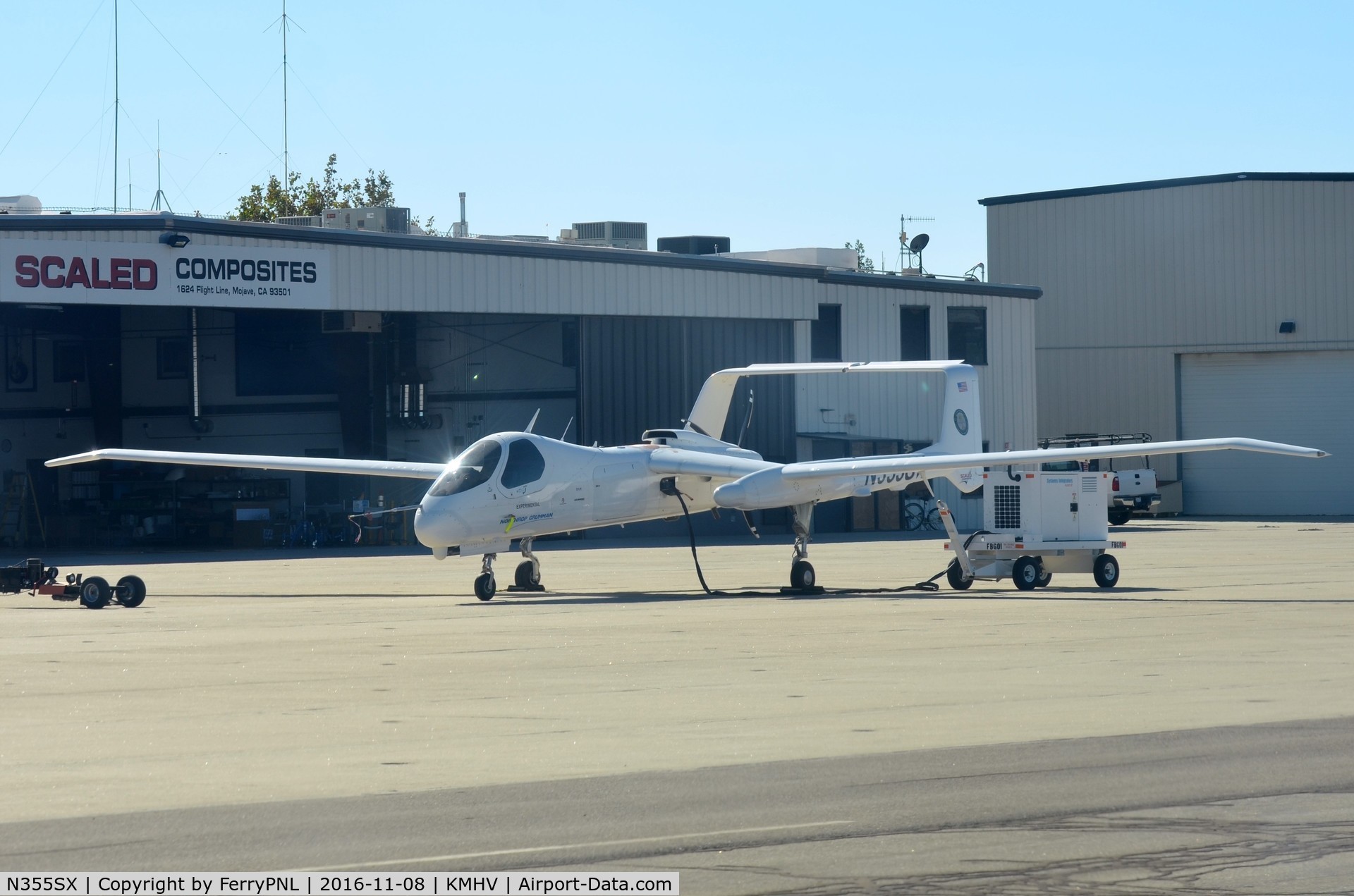 N355SX, Scaled Composites 355 C/N 001, Scaled compisites model 355