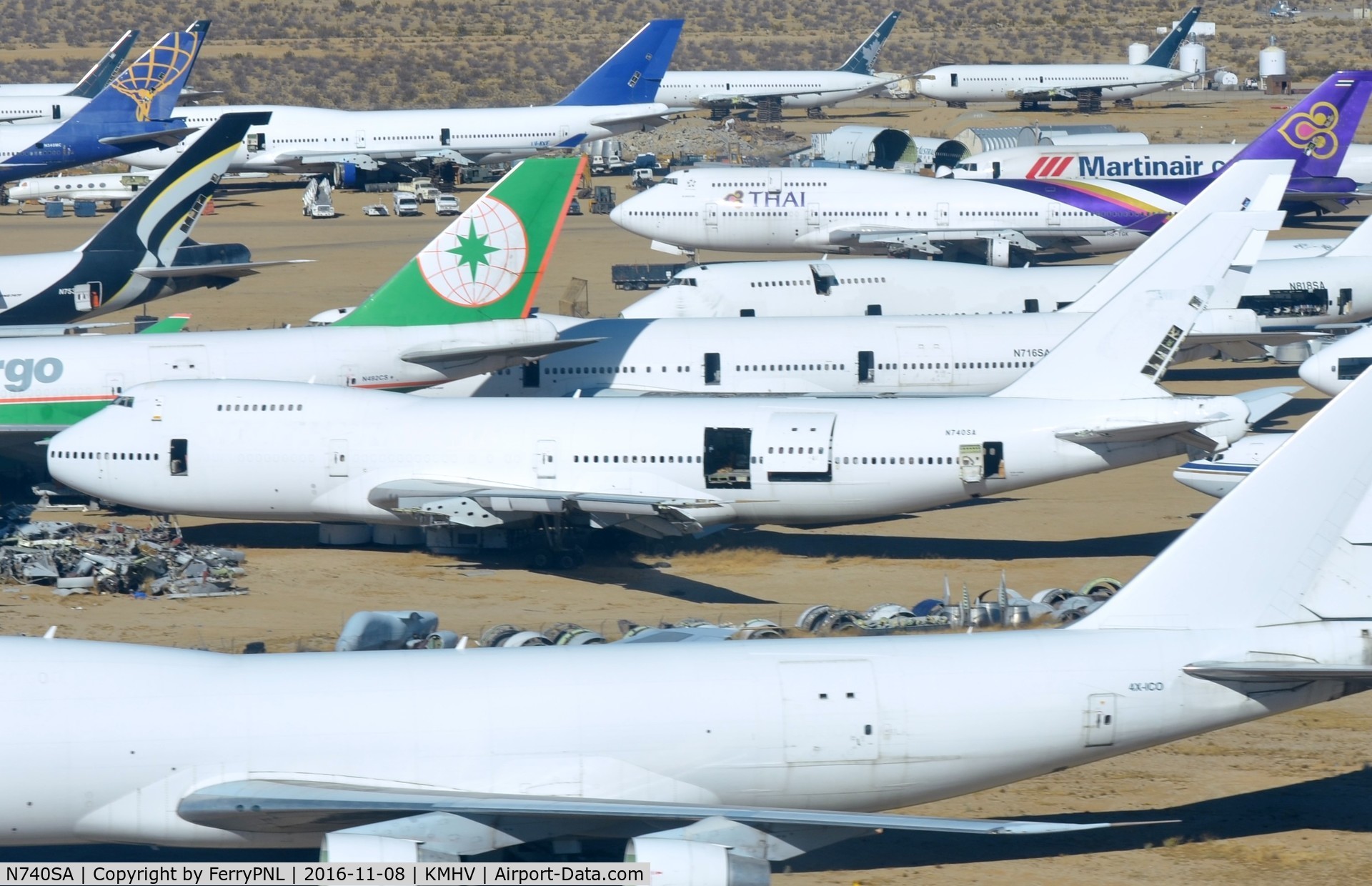 N740SA, 1978 Boeing 747-230B C/N 21380, Former LH and Southern B742F