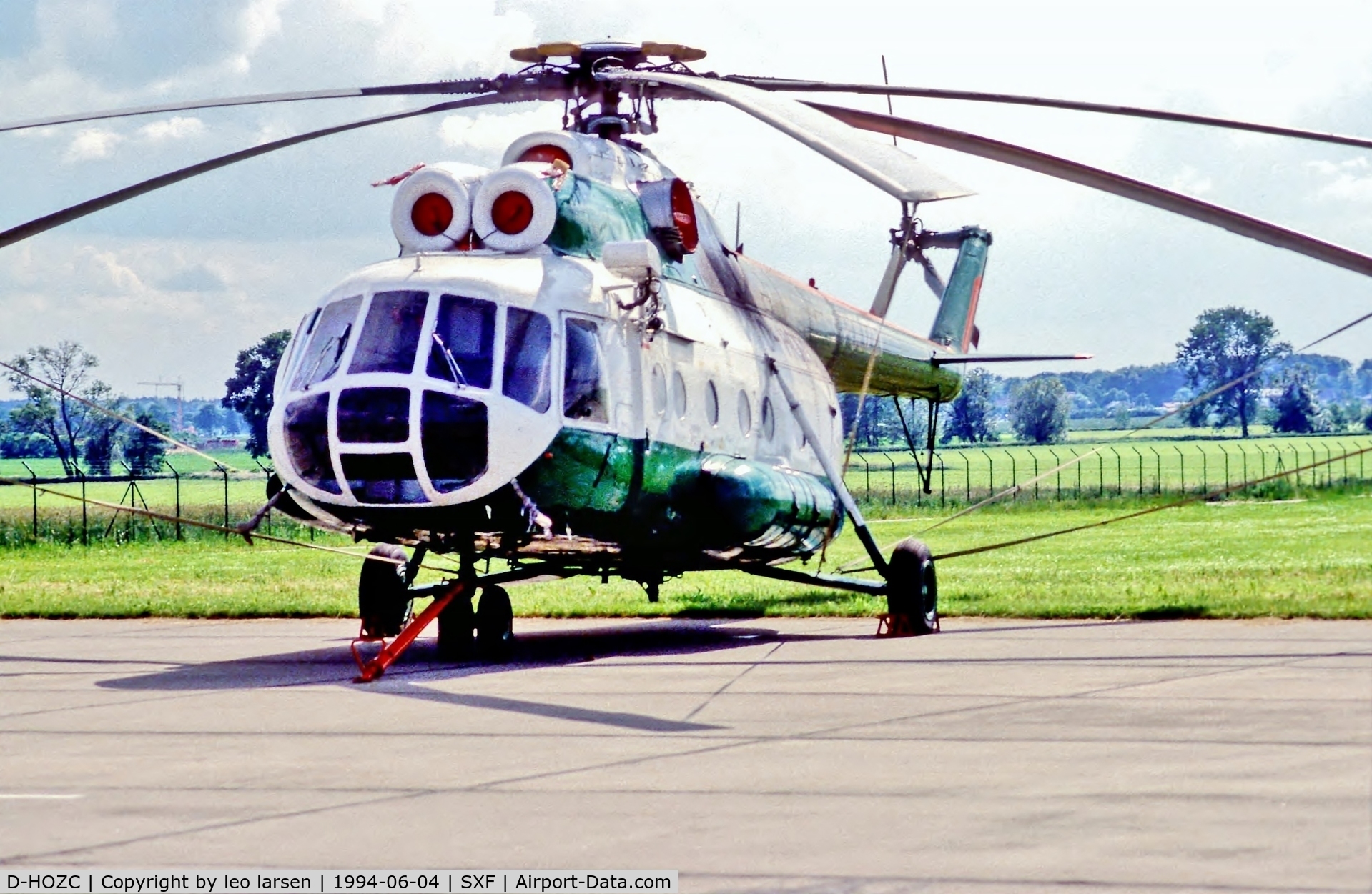 D-HOZC, 1971 Mil Mi-8T Hip C/N 10513, Berlin Air Show 4.6.94