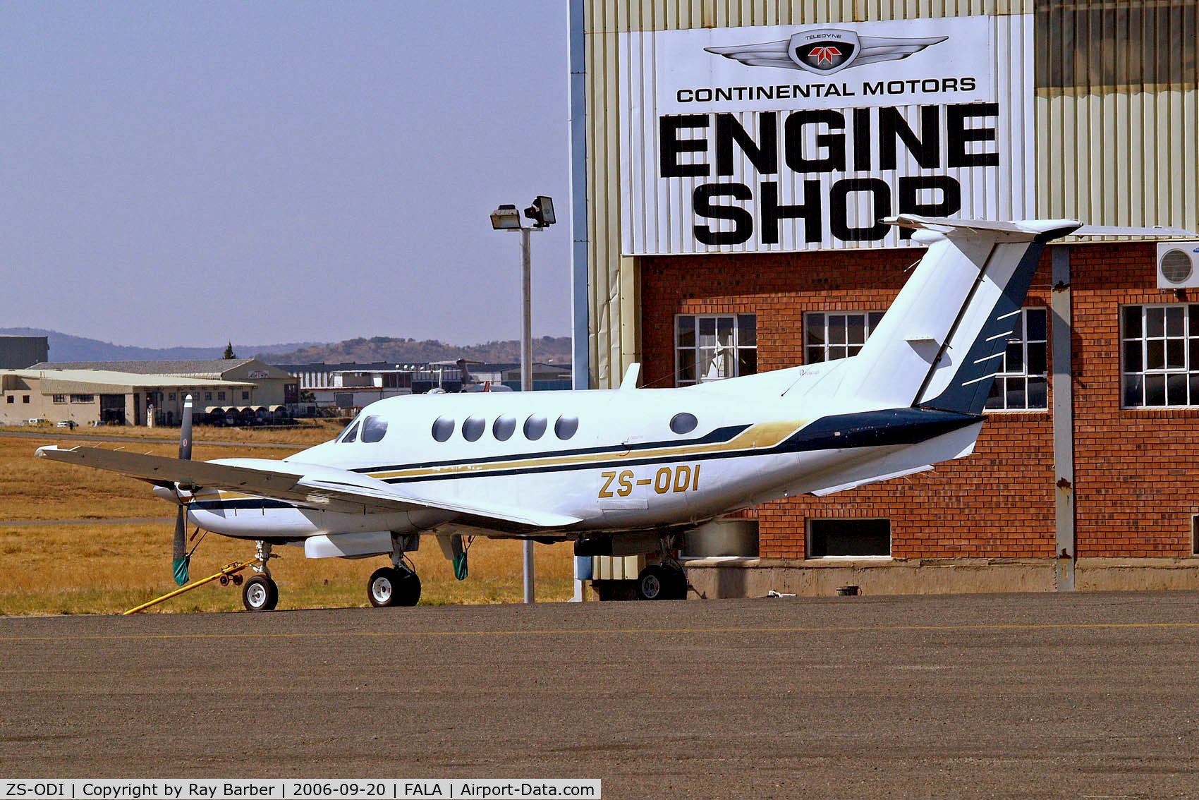 ZS-ODI, 1996 Beechcraft B200 King Air C/N BB-1542, Beech B200 Super King Air [BB-1542] Lanseria~ZS 20/09/2006