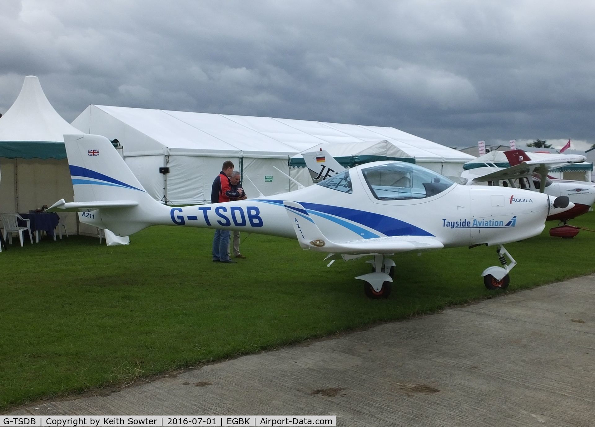 G-TSDB, 2015 Aquila AT01-100A C/N AT01-100A-330, Display Aircraft